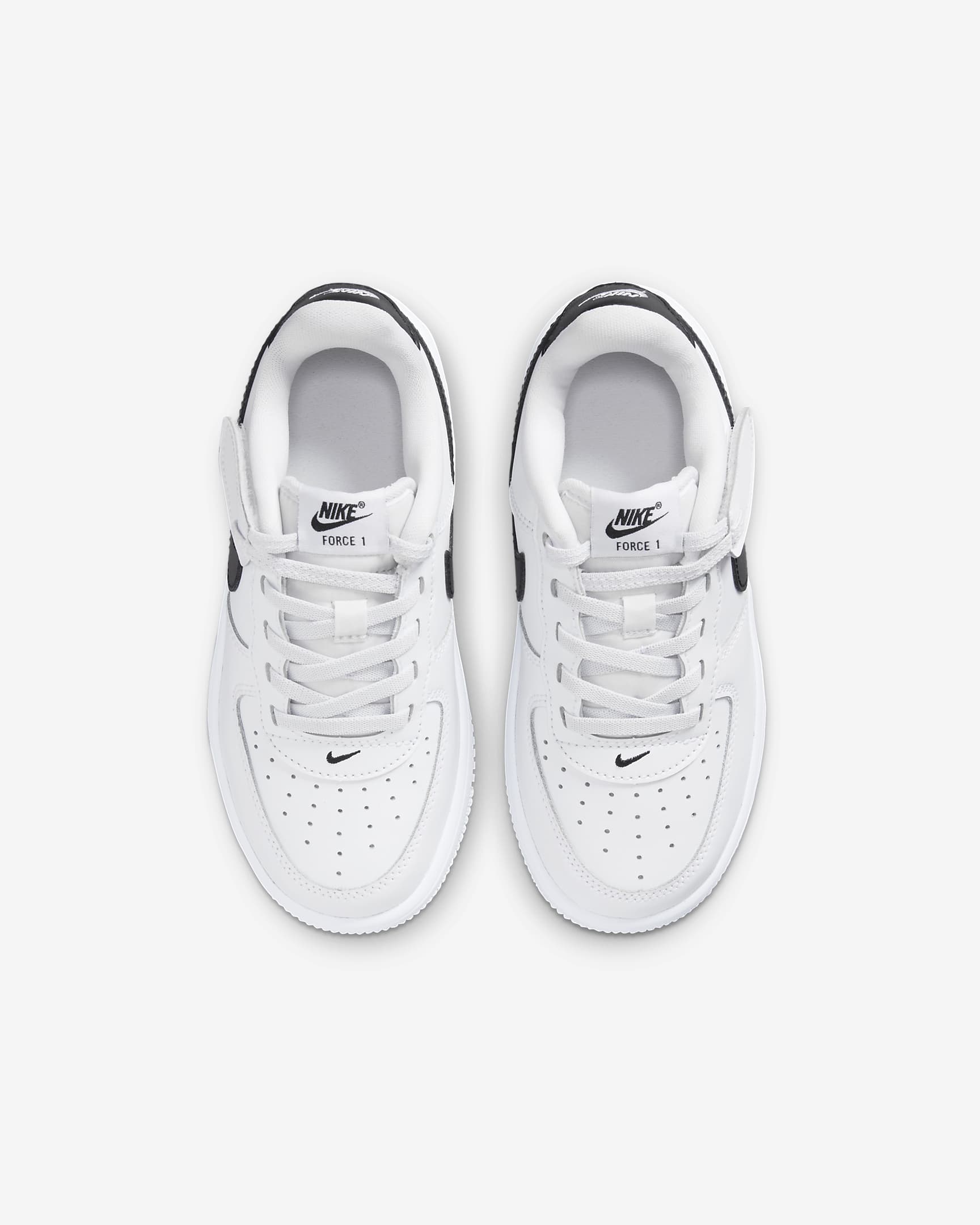 รองเท้าเด็กเล็ก Nike Force 1 Low EasyOn - ขาว/ดำ