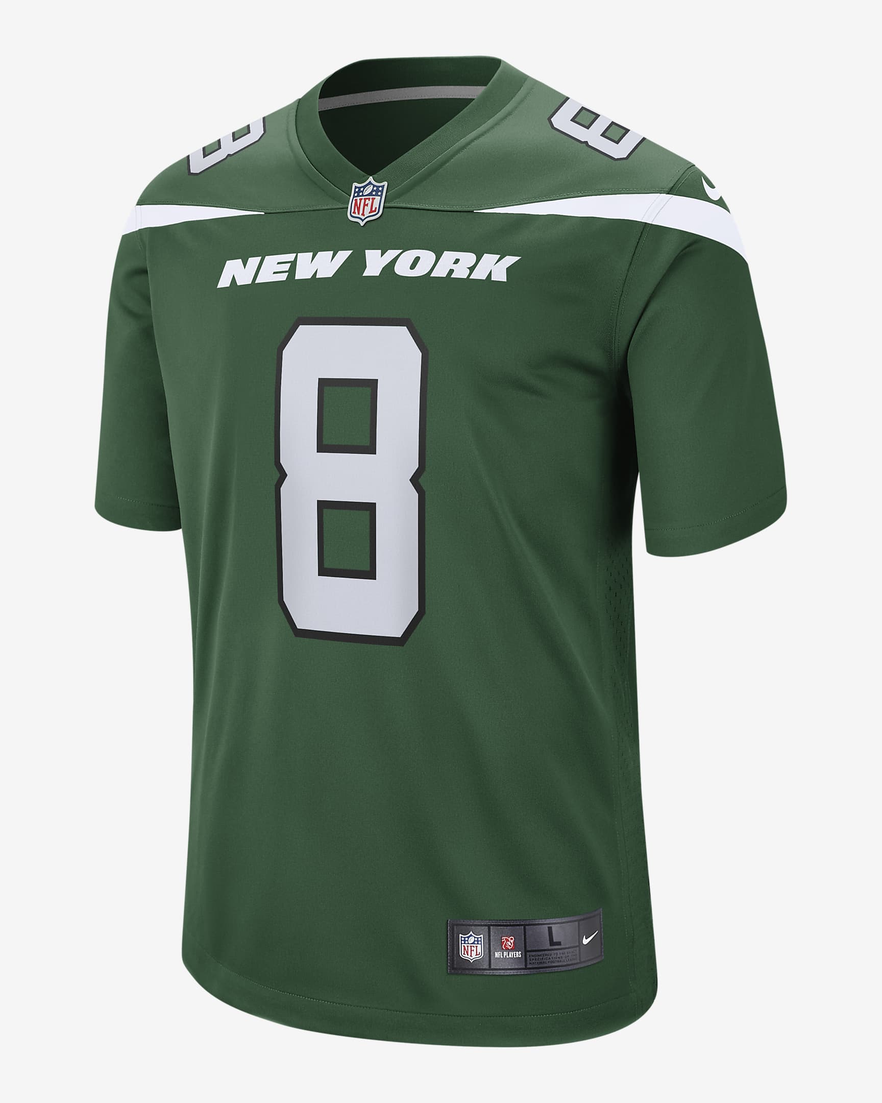 Jersey de fútbol americano Nike de la NFL Game para hombre Aaron