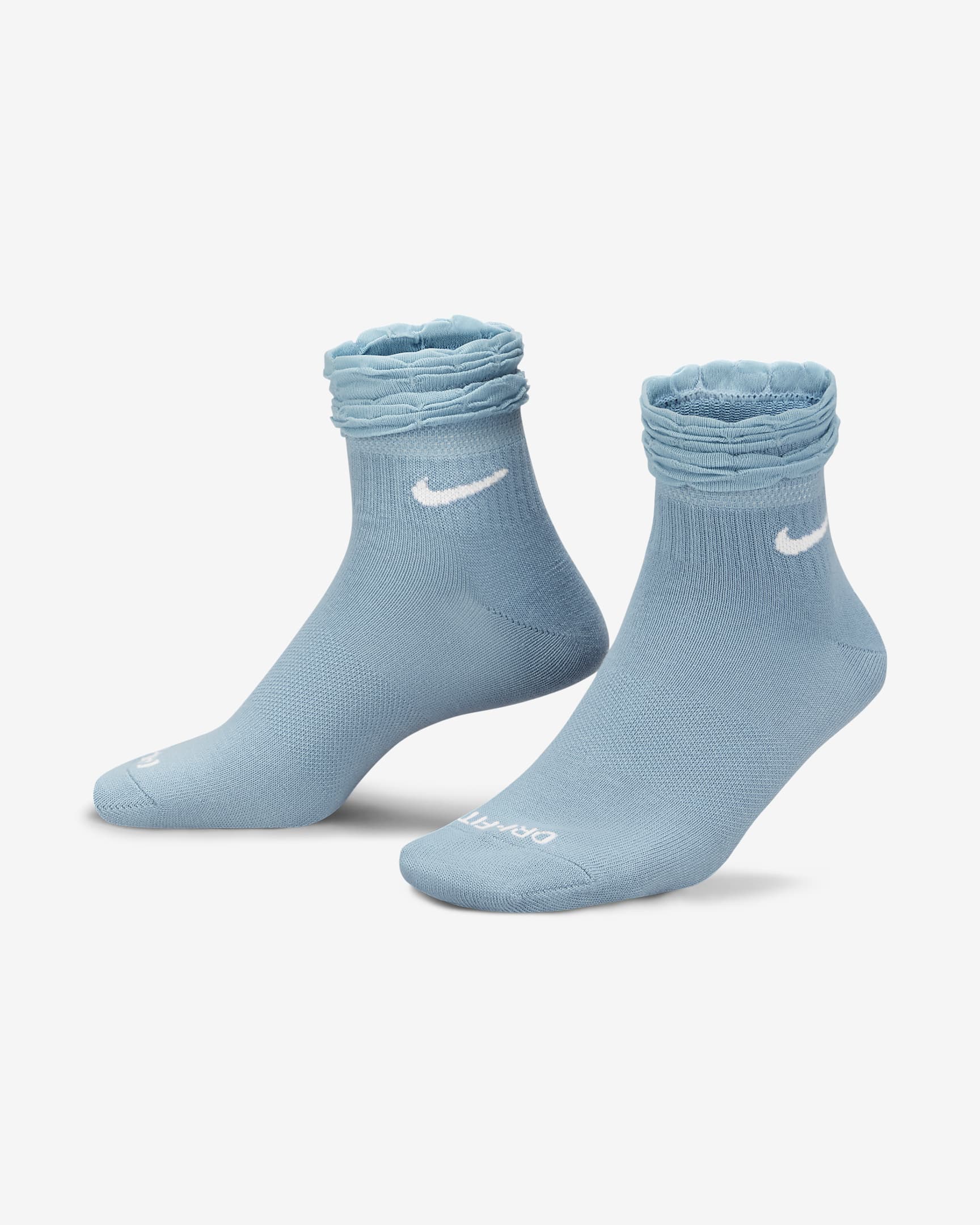 Nike Everyday Training Ankle Socks - Worn Blue/White