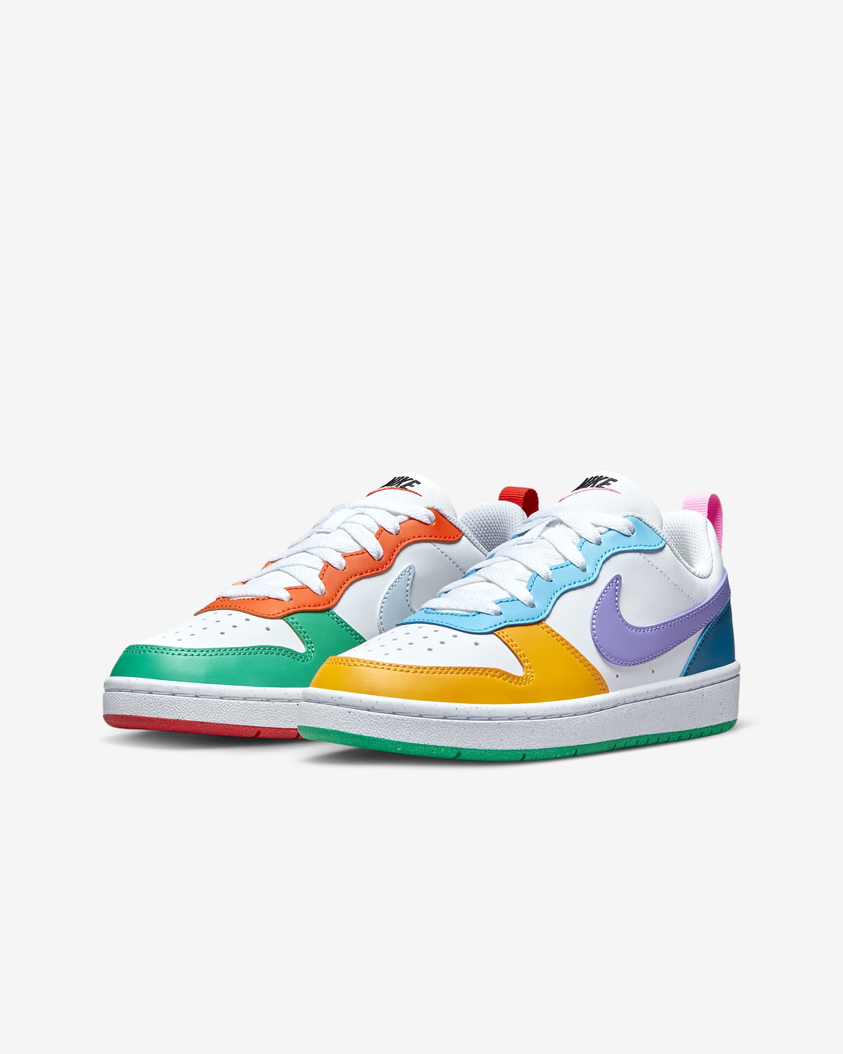 Nike Court Borough Low Recraft Big Kids' Shoes.