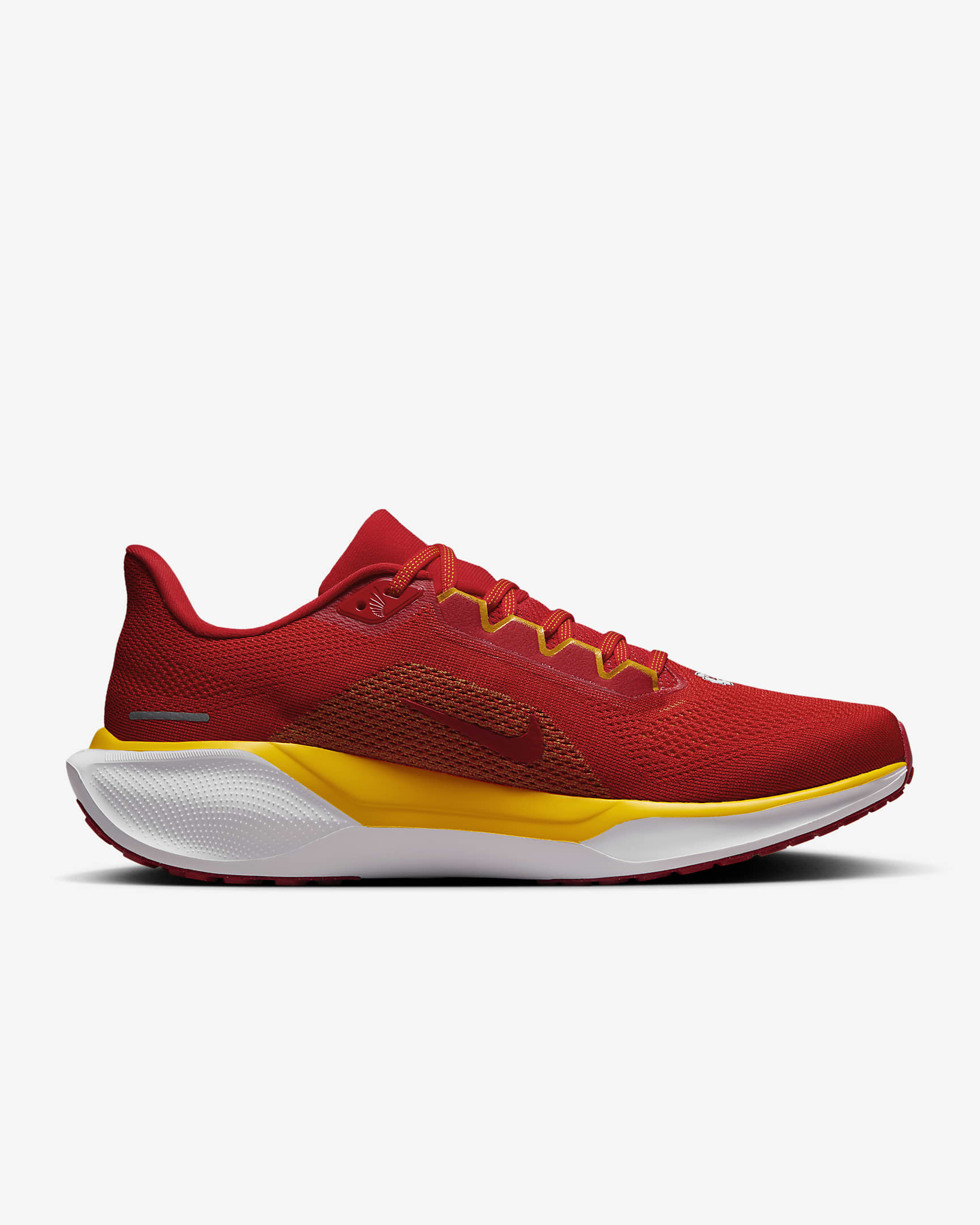 Nike Pegasus 41 NFL Kansas City Chiefs Men's Road Running Shoes - University Red/White/University Gold/White