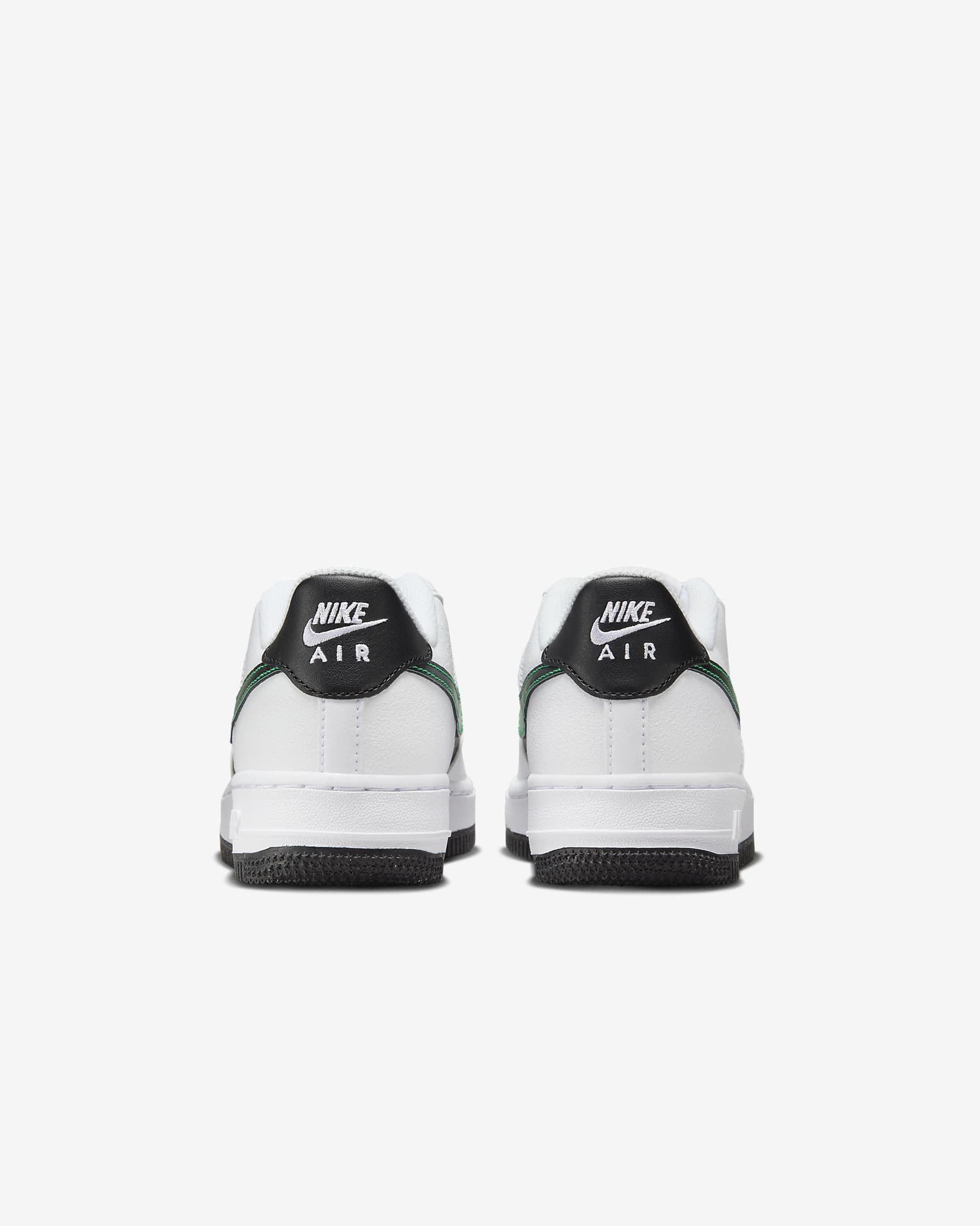 Παπούτσια Nike Force 1 LV8 2 για μεγάλα παιδιά - Λευκό/Μαύρο/Malachite/Stadium Green