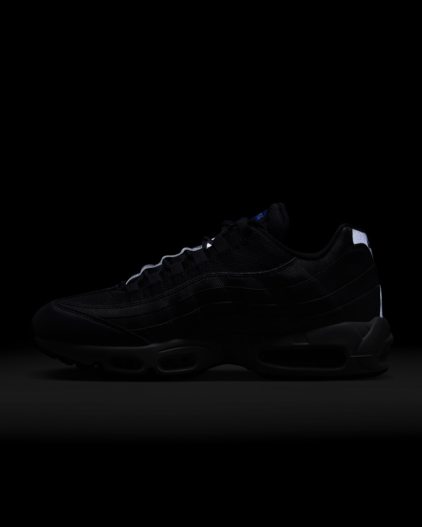 Nike Air Max 95 Herrenschuh - Dark Obsidian/University Blue/Weiß/Racer Blue