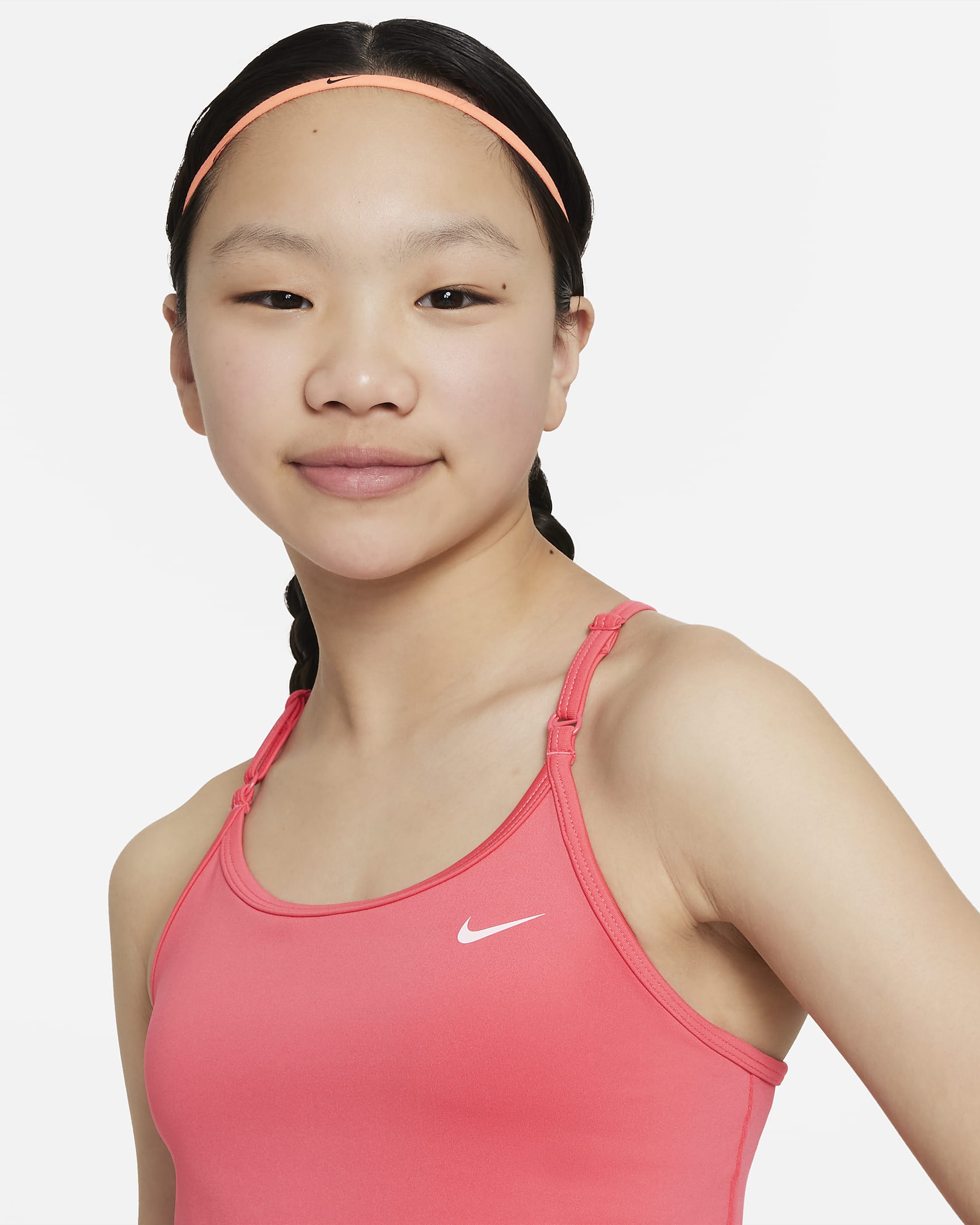 Nike DriFIT Indy Older Kids' (Girls') Tank Sports Bra. Nike UK