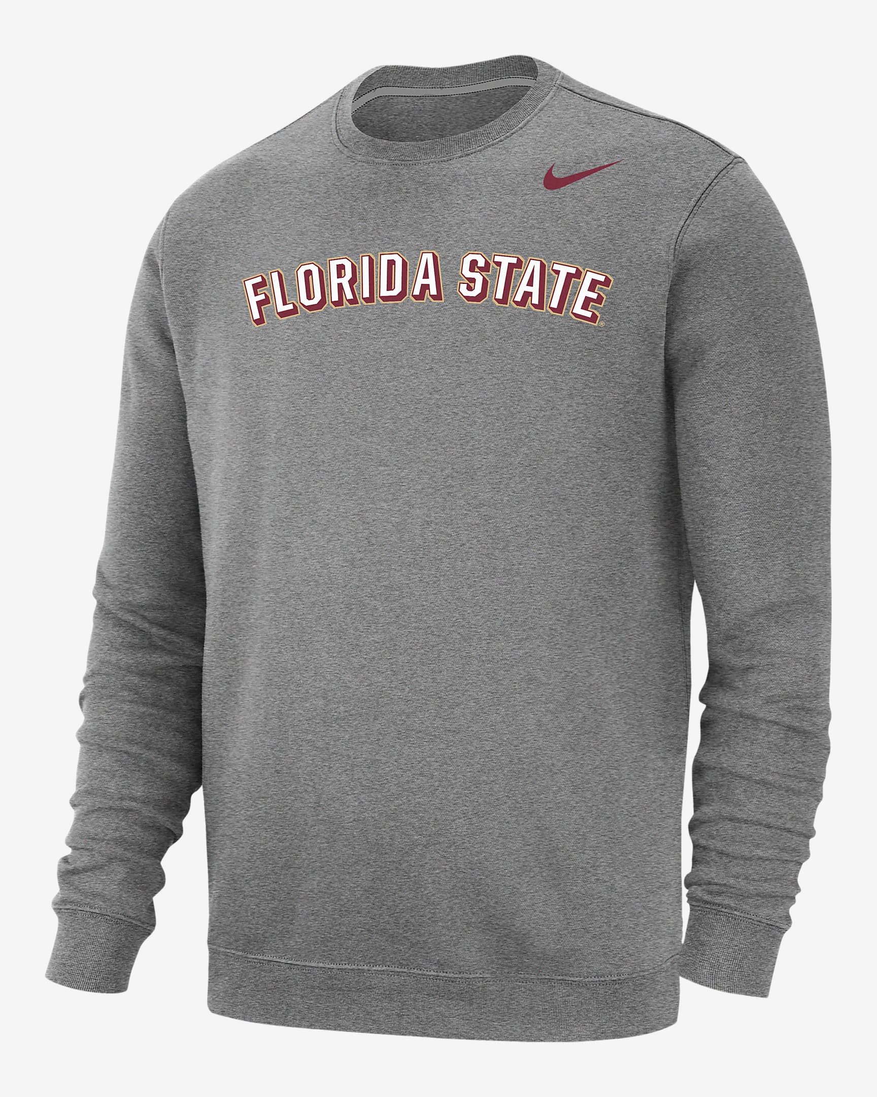 Florida State Club Fleece Men's Nike College Sweatshirt. Nike.com