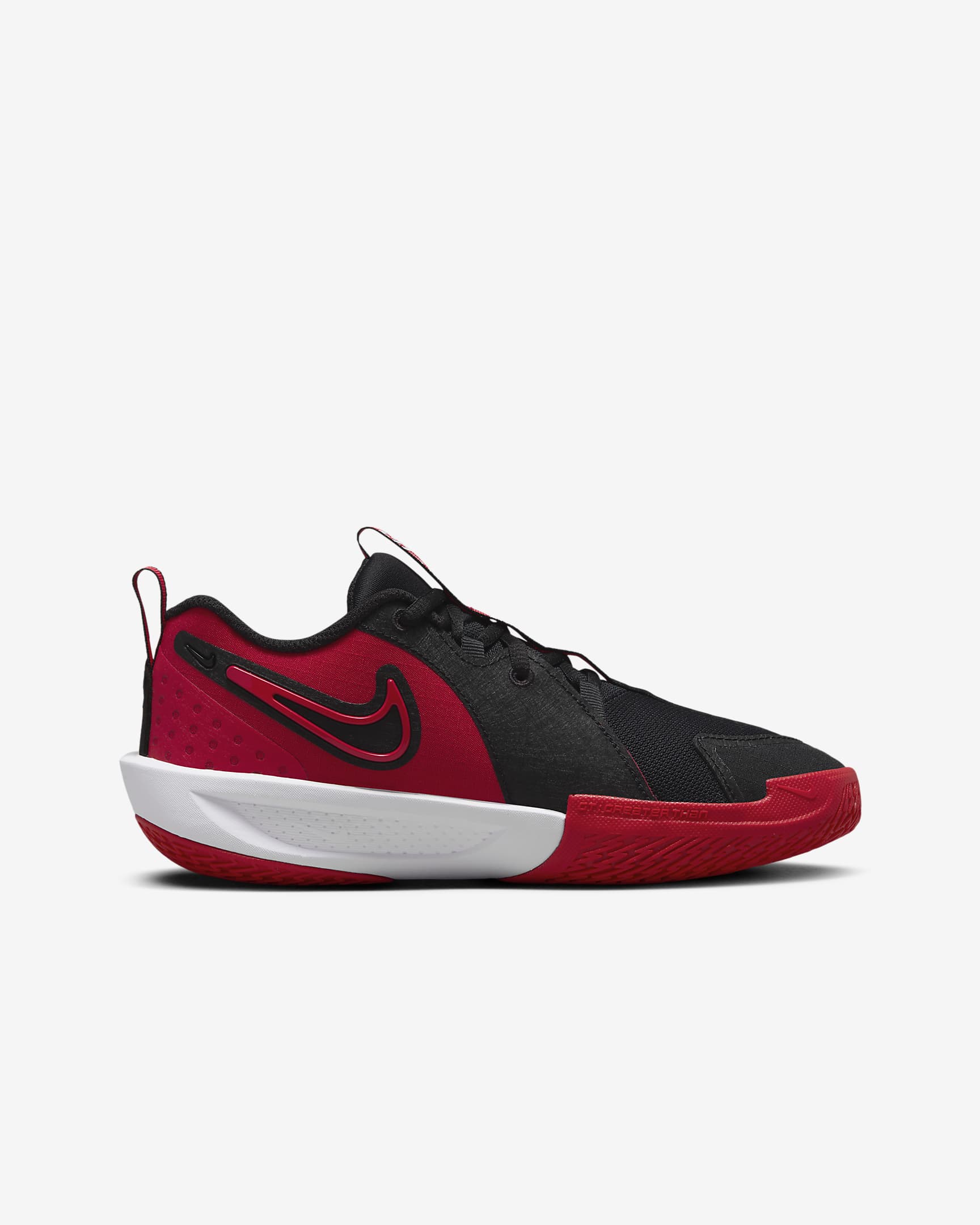 รองเท้าบาสเก็ตบอลเด็กโต Nike G.T. Cut 3 - ดำ/ขาว/University Red