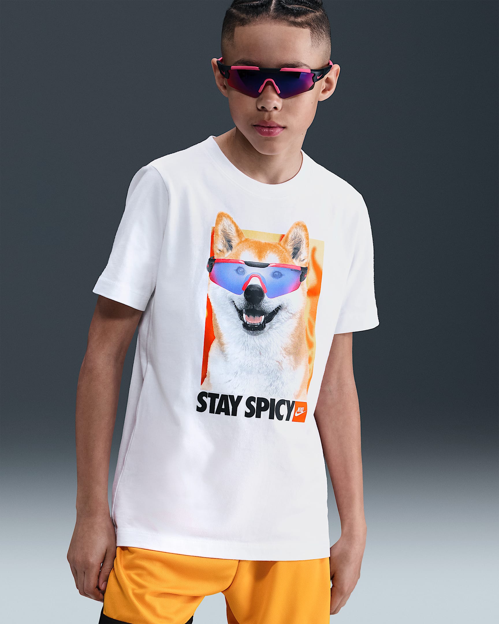 ナイキ スポーツウェア ジュニア Tシャツ - ホワイト