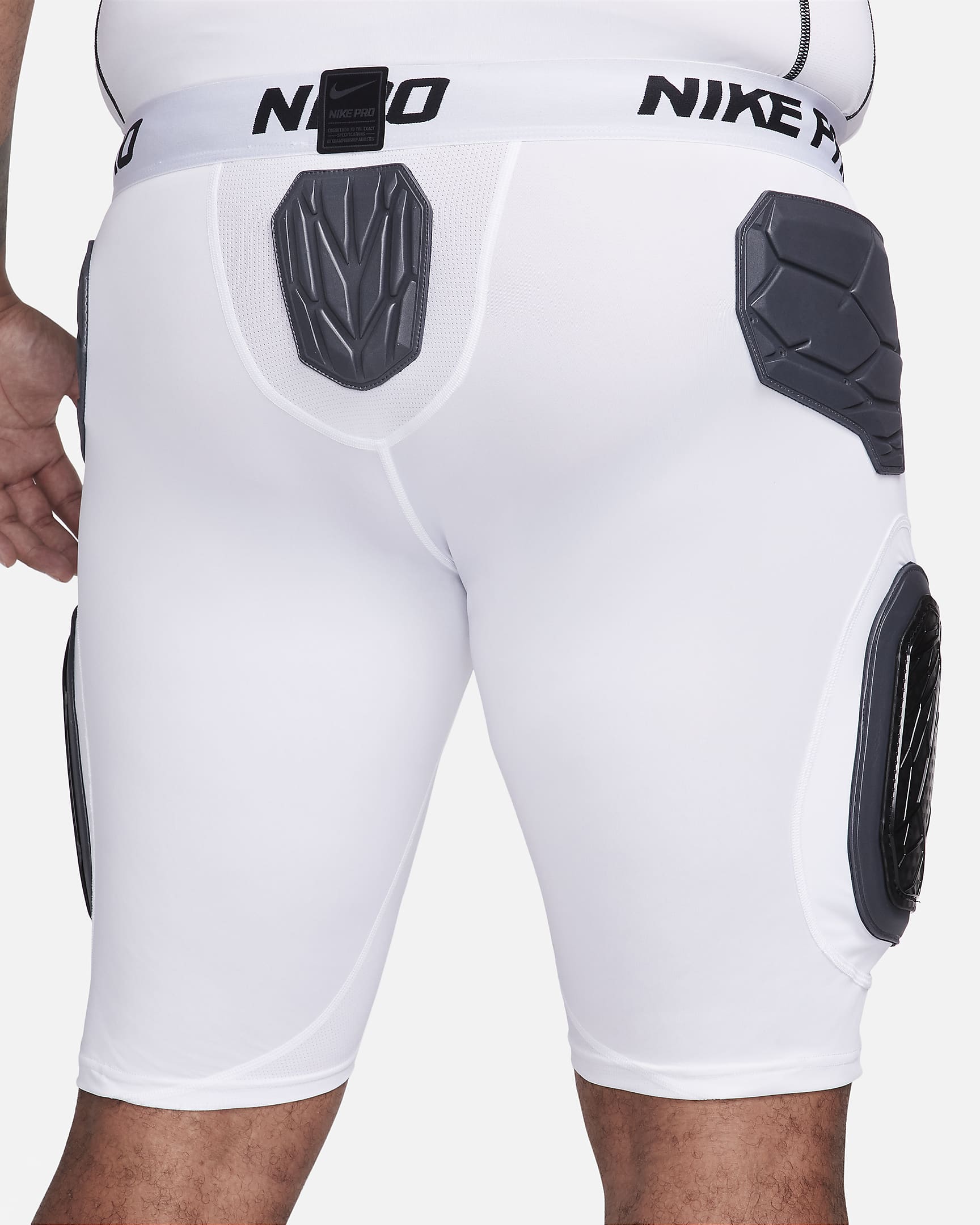 Nike Pro HyperStrong Men's Shorts - White/Black