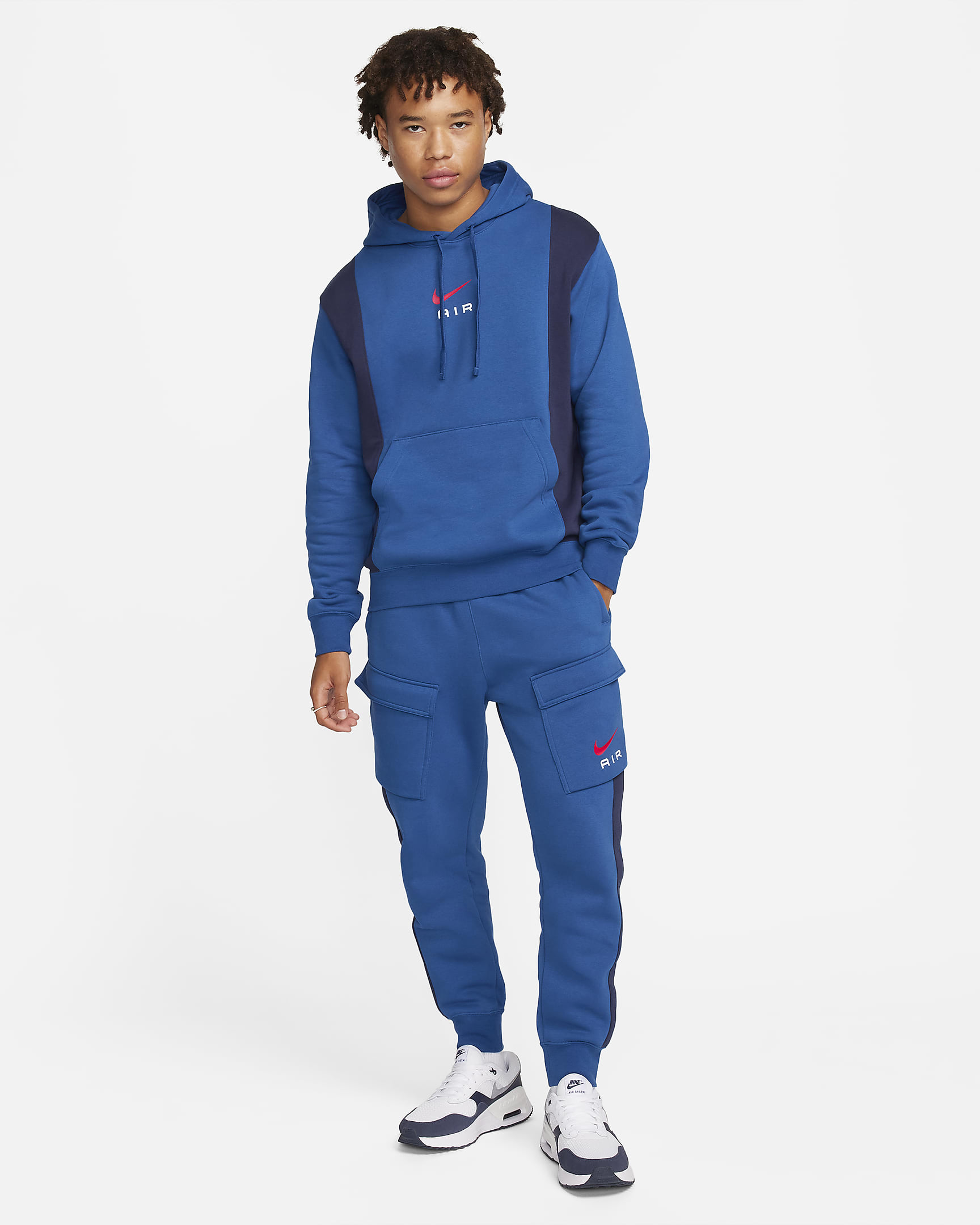 Nike Air Men's Pullover Fleece Hoodie. Nike UK
