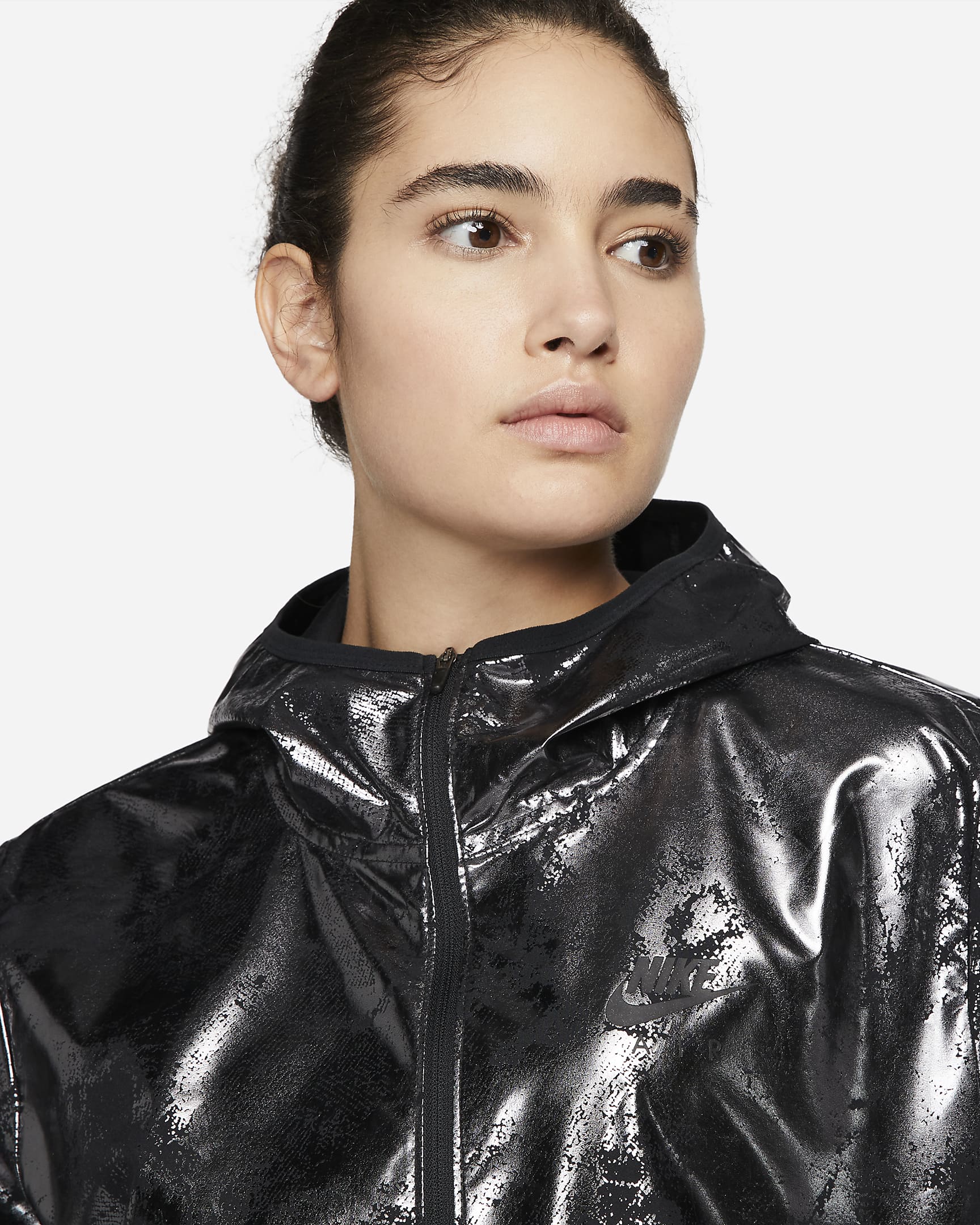 nike air women's coach jacket