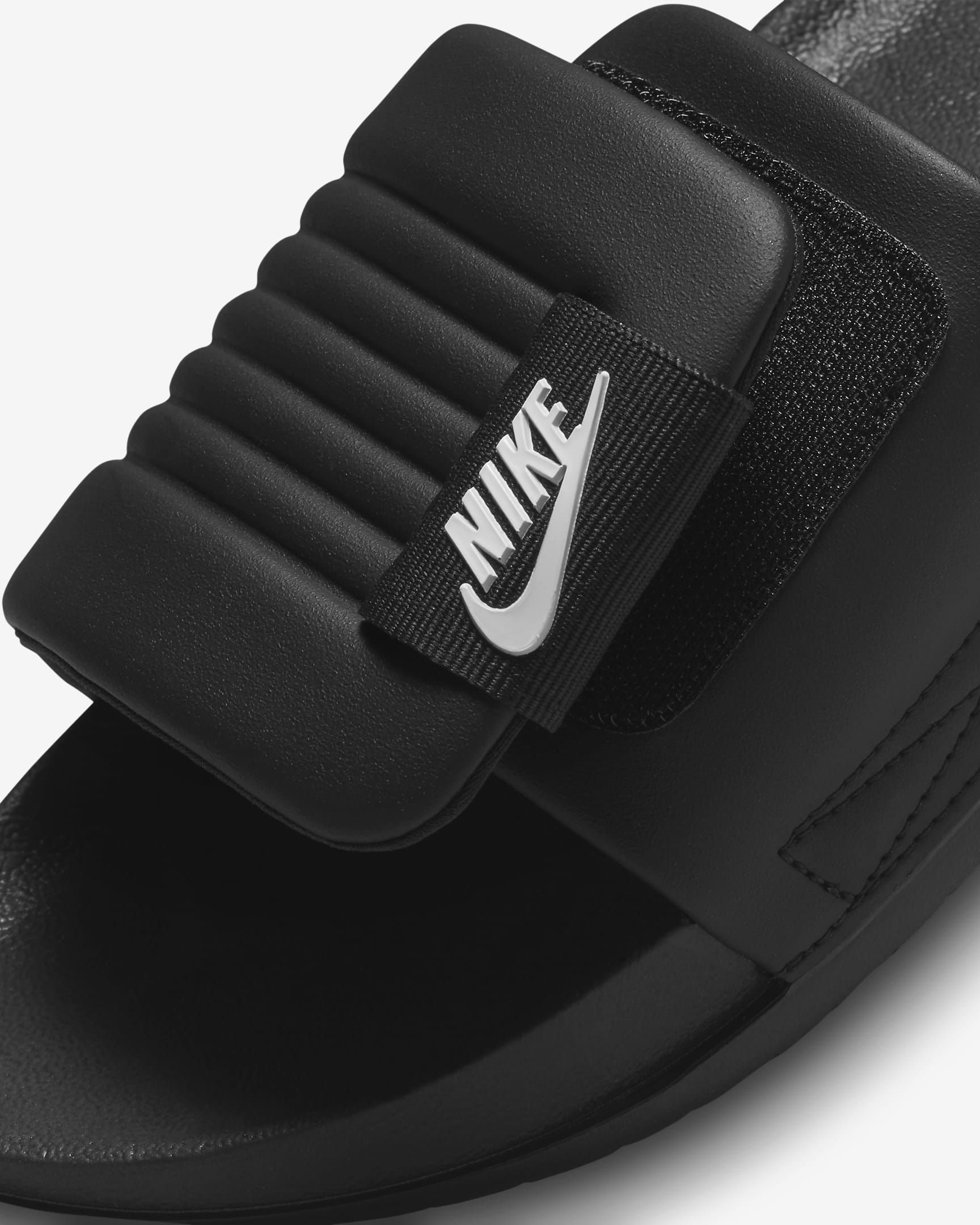 Nike Offcourt Adjust Women's Slides - Black/Black/White