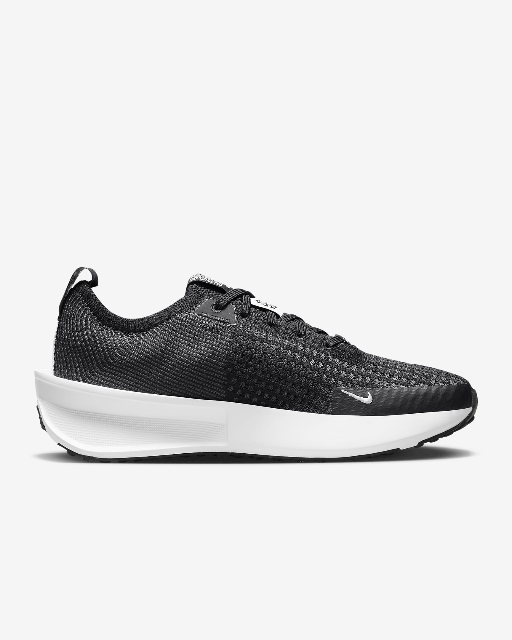 Tenis de correr en pavimento para mujer Nike Interact Run - Negro/Antracita/Blanco