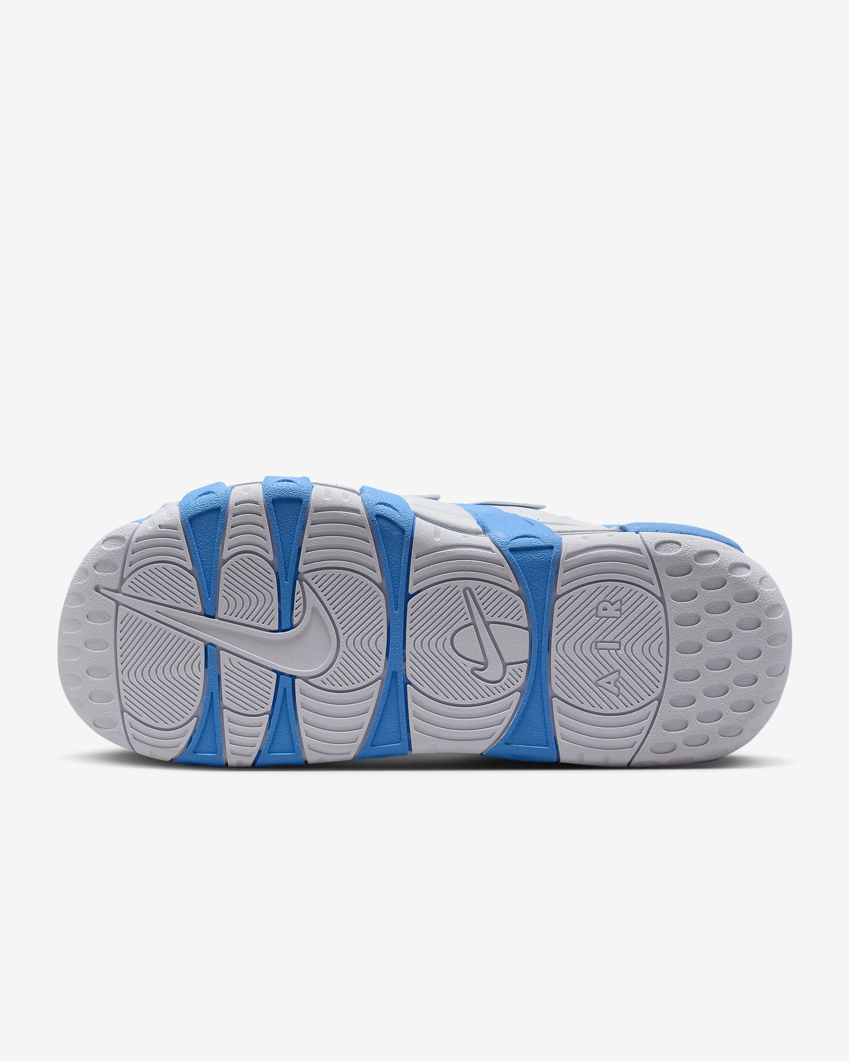 Nike Air More Uptempo Men's Slides - University Blue/University Blue/White