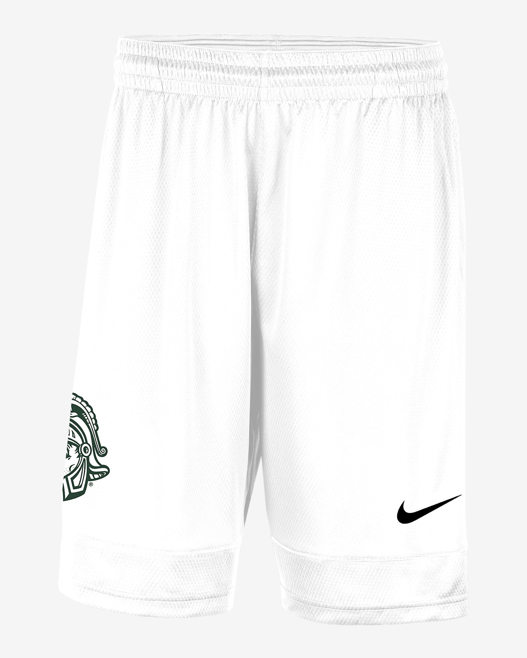 Michigan State Men's Nike College Shorts - White