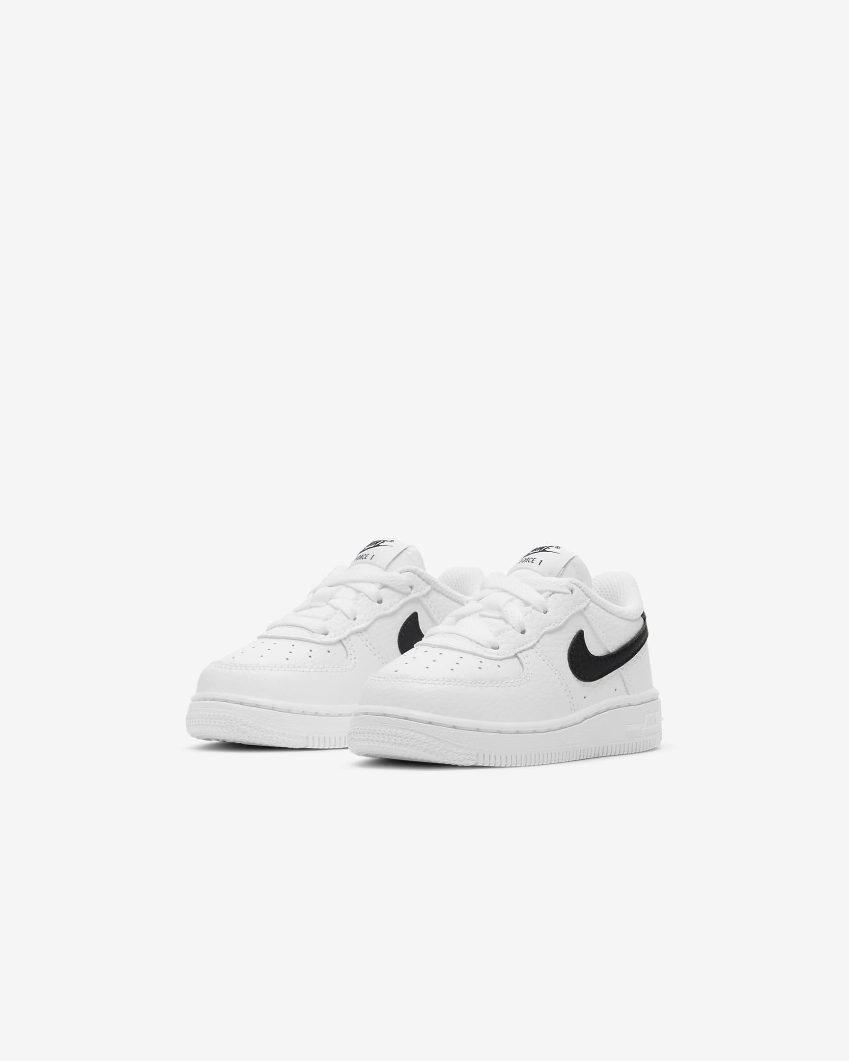 Calzado para bebé e infantil Nike Force 1 - Blanco/Negro