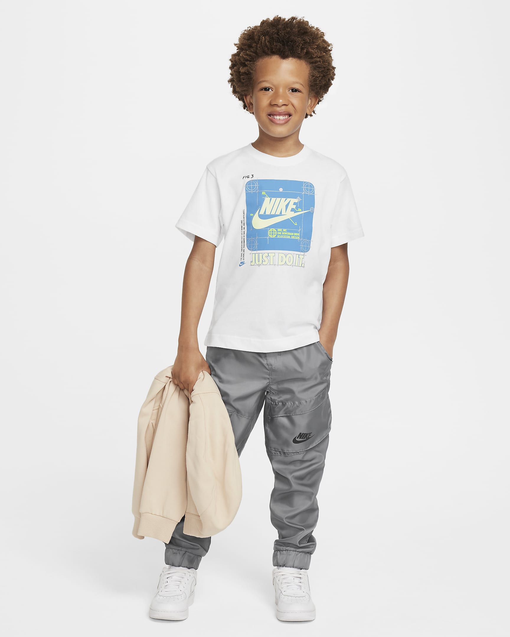 Nike Future Utility T-Shirt (jüngere Kinder) - Weiß