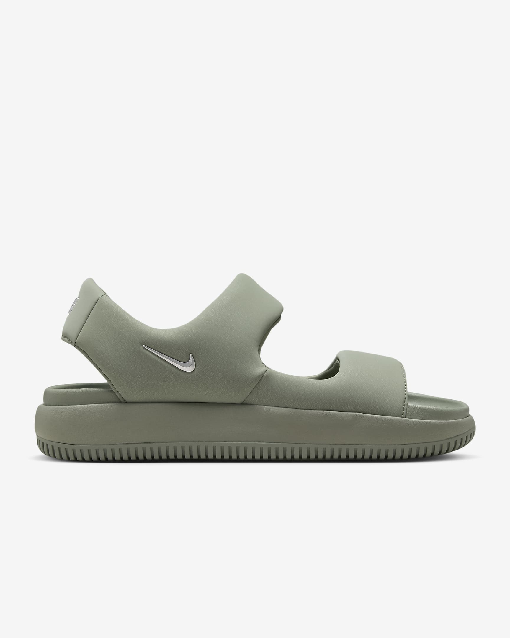 Nike Calm Women's Sandals - Light Army/Light Army/Metallic Silver