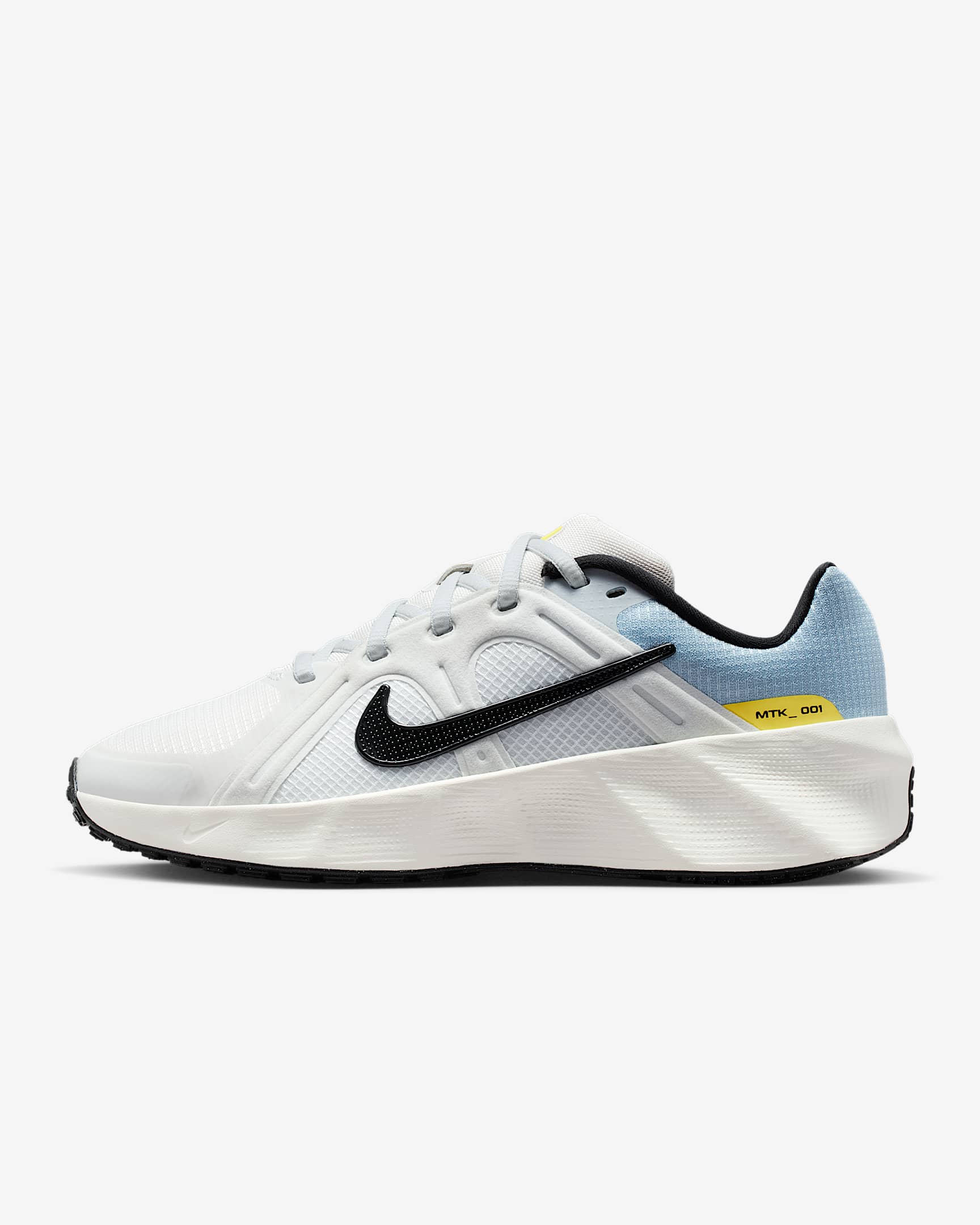 Nike Metro Tek Women's Shoes - Summit White/Off-White/Light Armoury Blue/Black