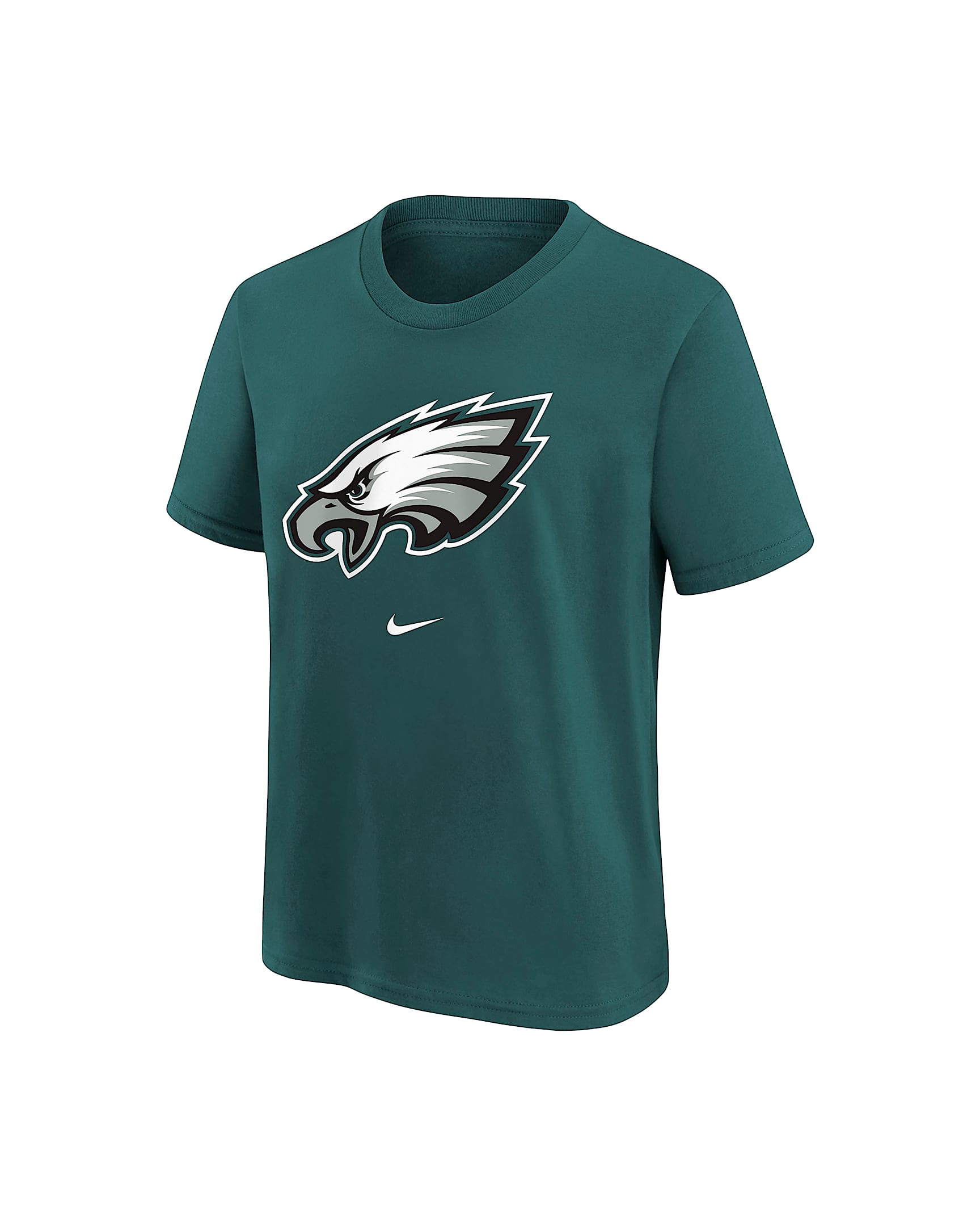 Playera Nike Dri-FIT de la NFL para niños talla grande Philadelphia Eagles Primary Logo Legend - Verde