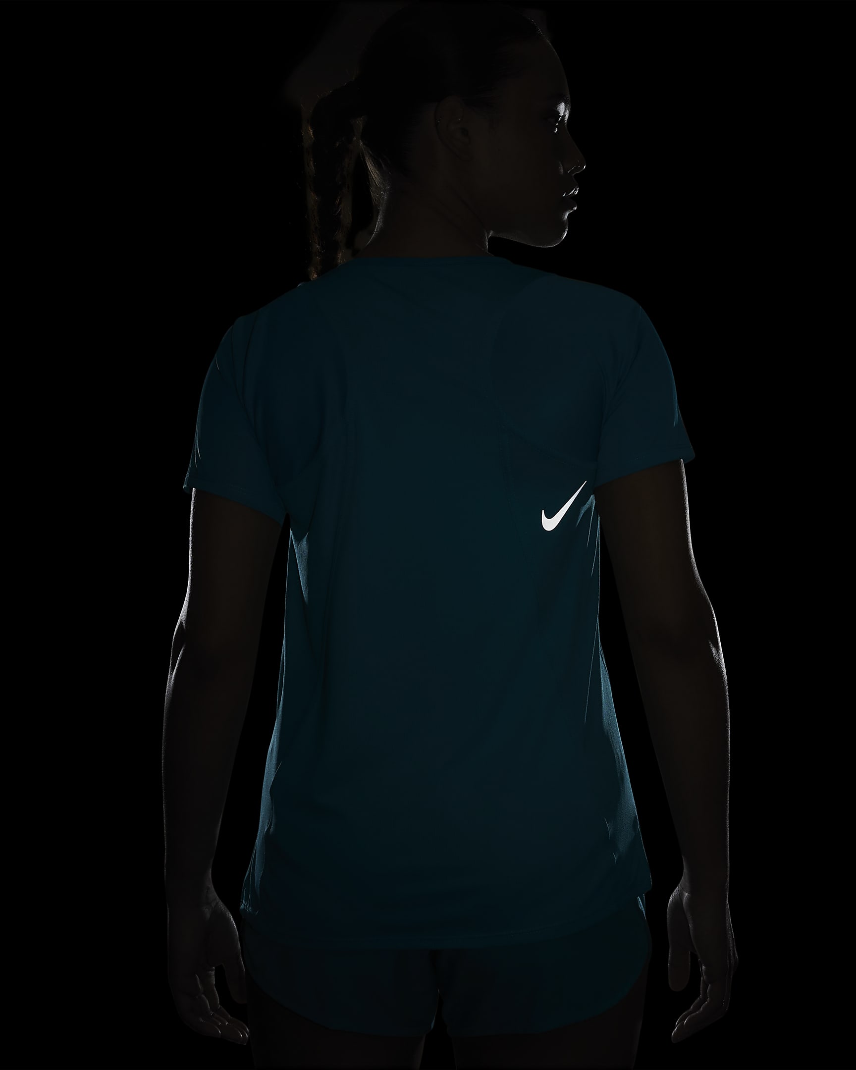 Nike Women's Dri Fit Running Romper Black Size Small