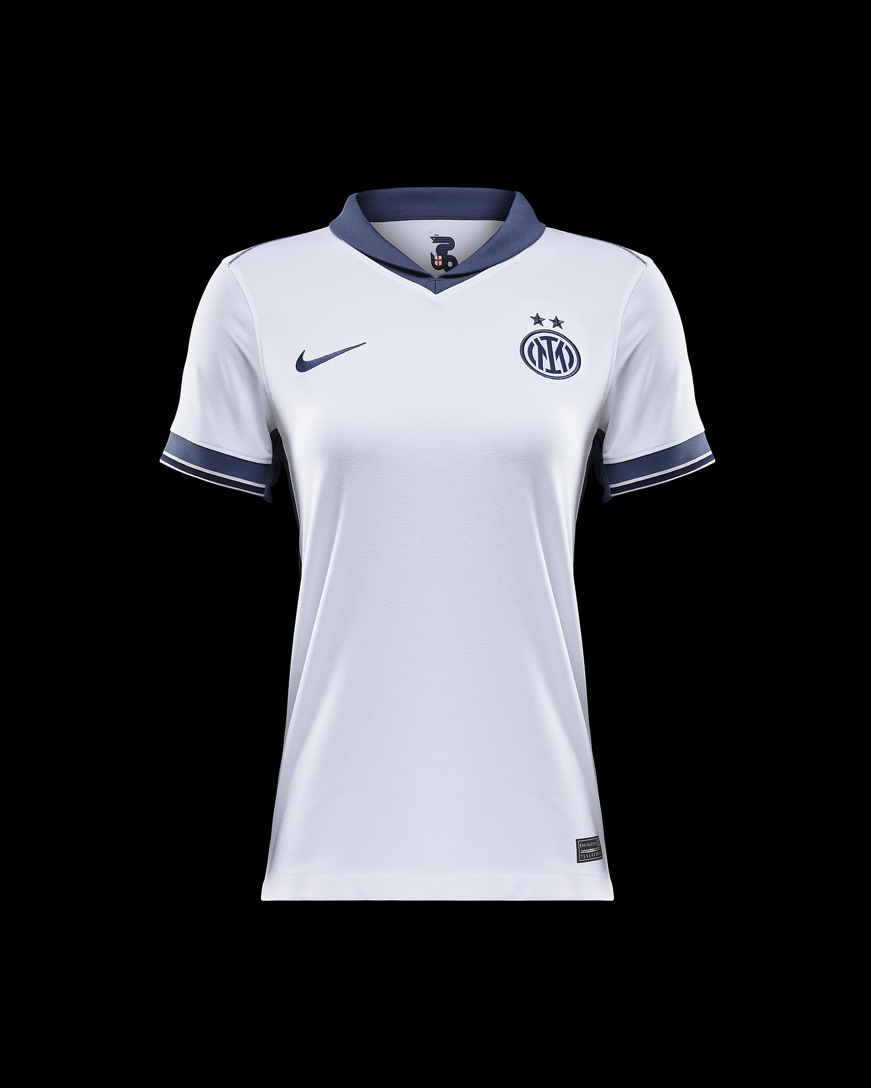 Inter Milan 2024/25 Stadium Away Women's Nike Dri-FIT Soccer Replica Jersey - Summit White/Iris Whisper/Summit White/Midnight Navy