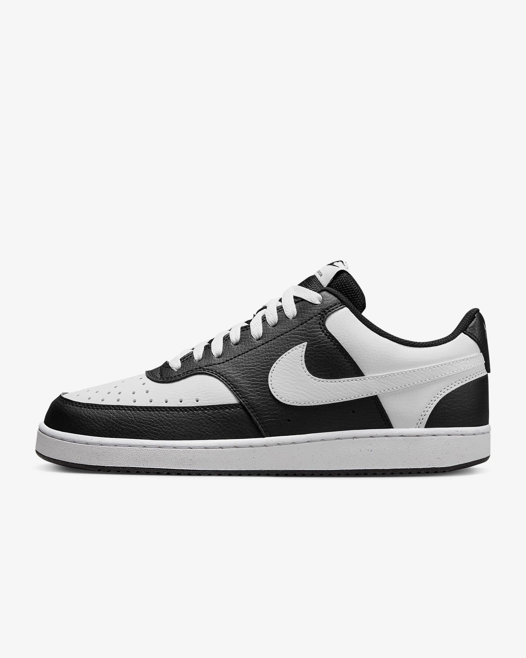 Nike Court Vision Low Men's Shoes - Black/White