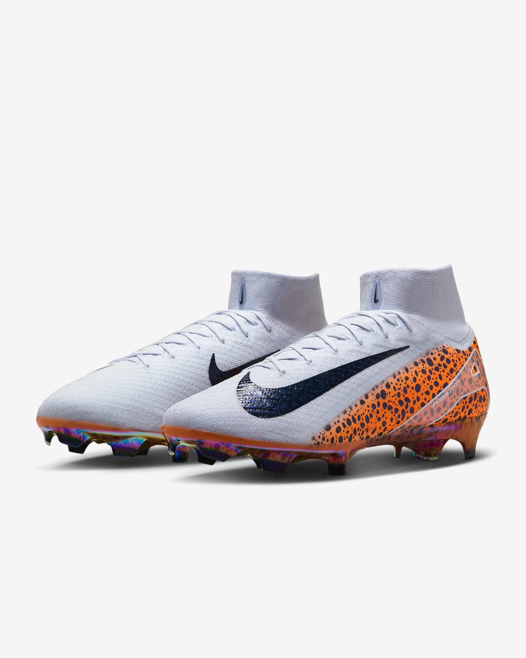 Scarpa da calcio a taglio alto FG Nike Mercurial Superfly 10 Elite Electric - Multicolore/Multicolore