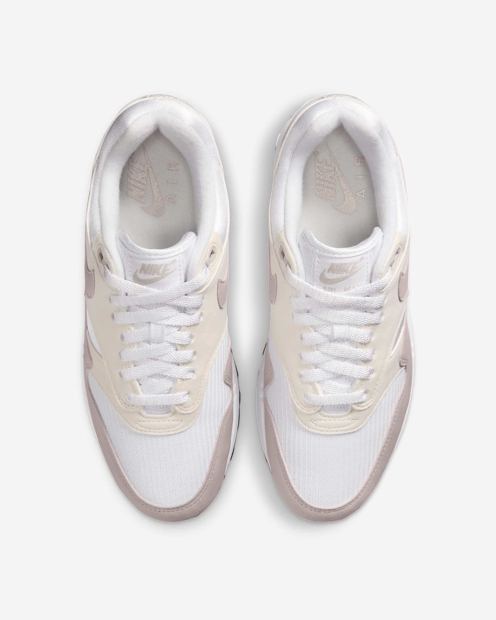 Sapatilhas Nike Air Max 1 para mulher - Branco/Phantom/Branco/Violeta Platinum