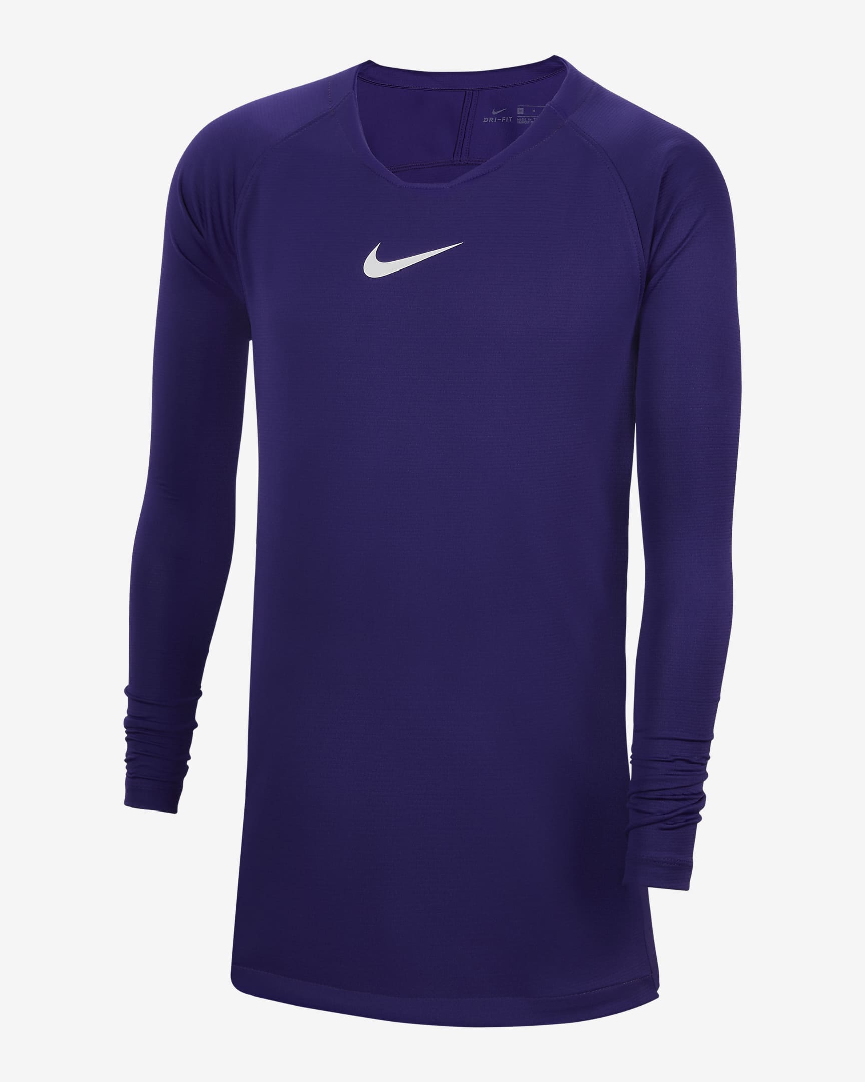 Nike Dri-FIT Park First Layer Kids' Soccer Jersey - Court Purple/White