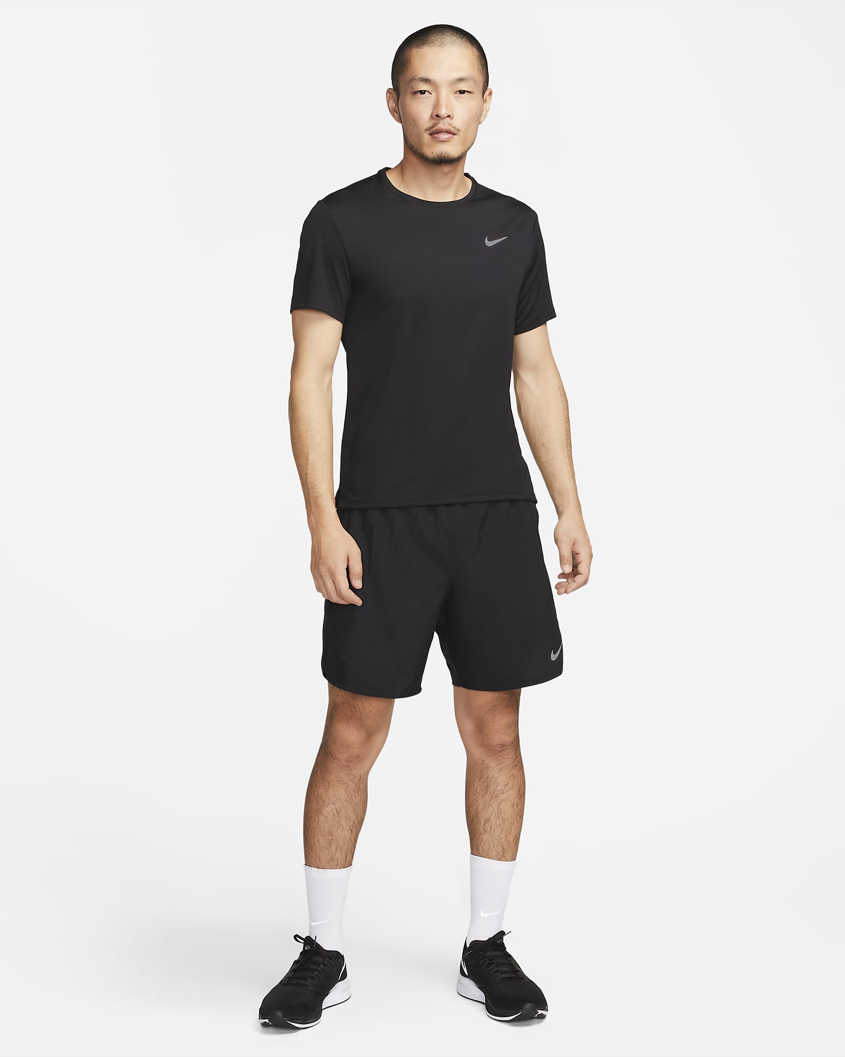 Nike Dri-FIT UV Miler Men's Short-Sleeve Running Top. Nike JP