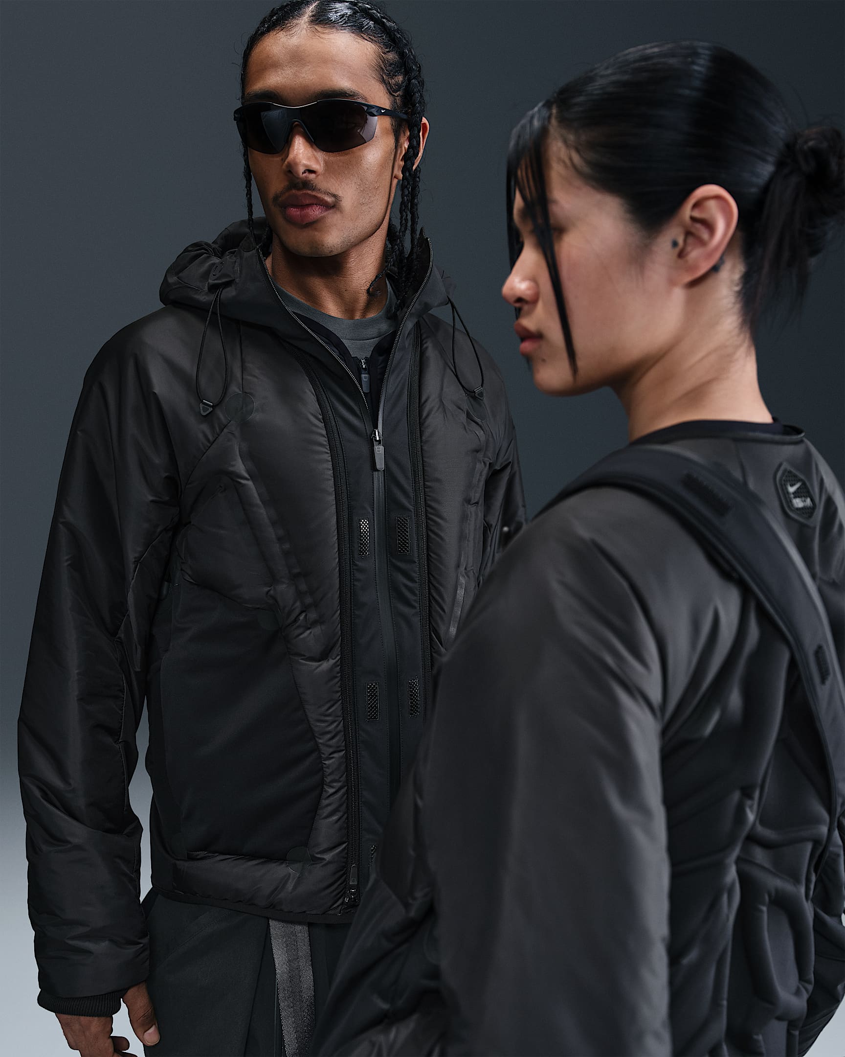 Nike ISPA Adapt Sense Air Jacket - Black/Black/Black