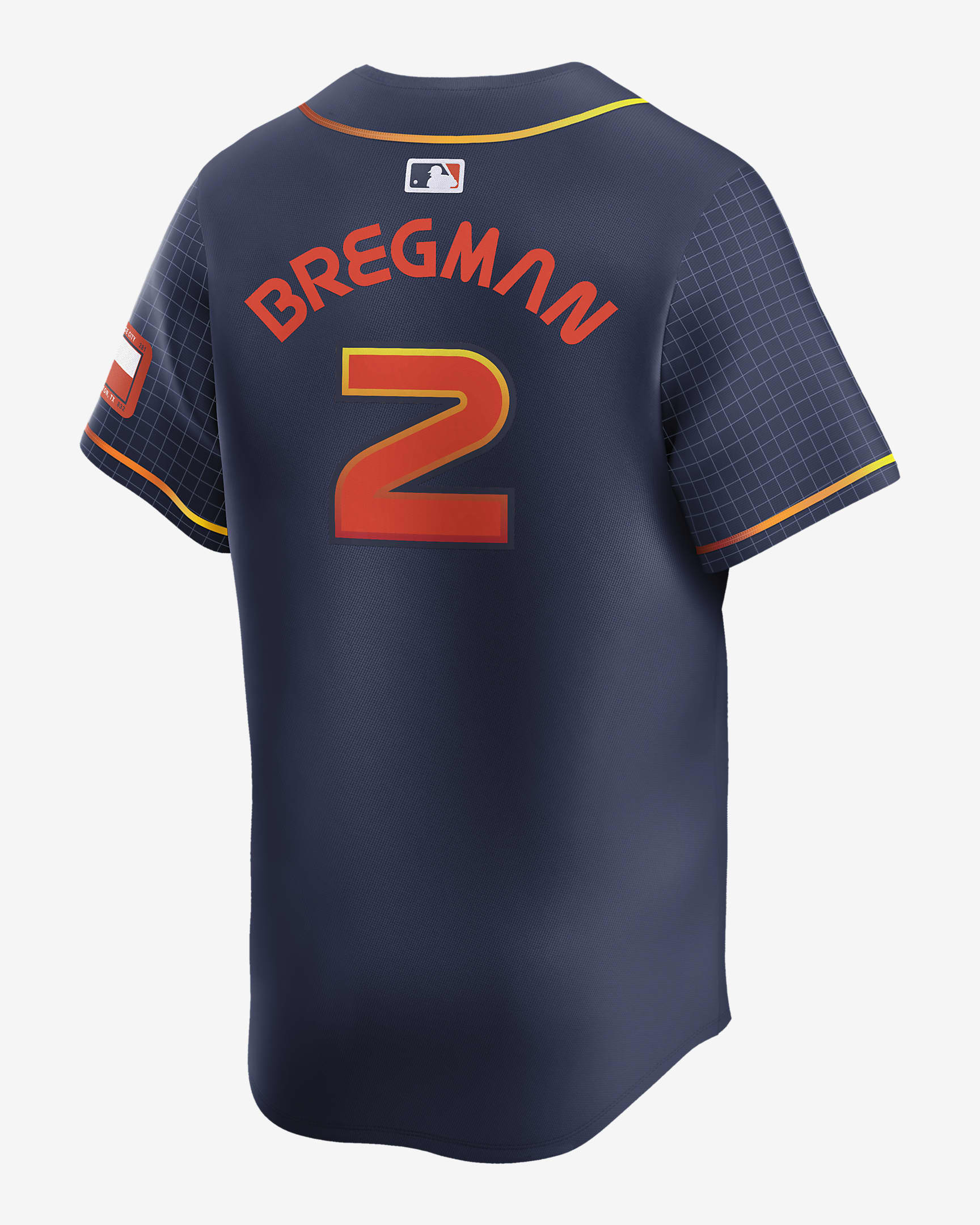 Alex Bregman Houston Astros City Connect Men's Nike Dri-FIT ADV MLB Limited Jersey - Navy