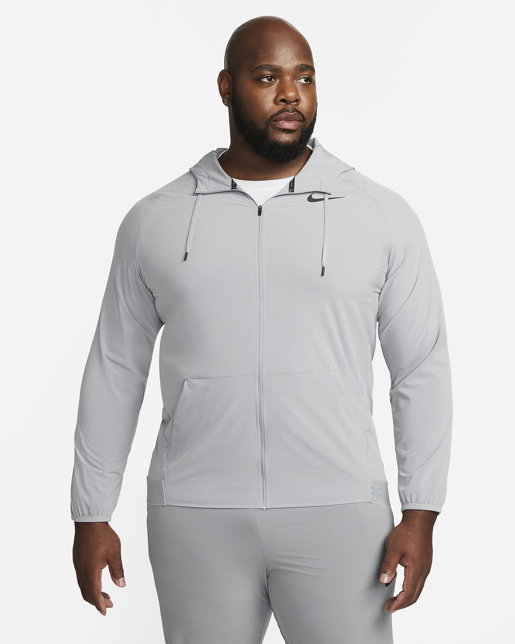 Nike Pro Dri-FIT Flex Vent Max Men's Full-Zip Hooded Training Jacket ...