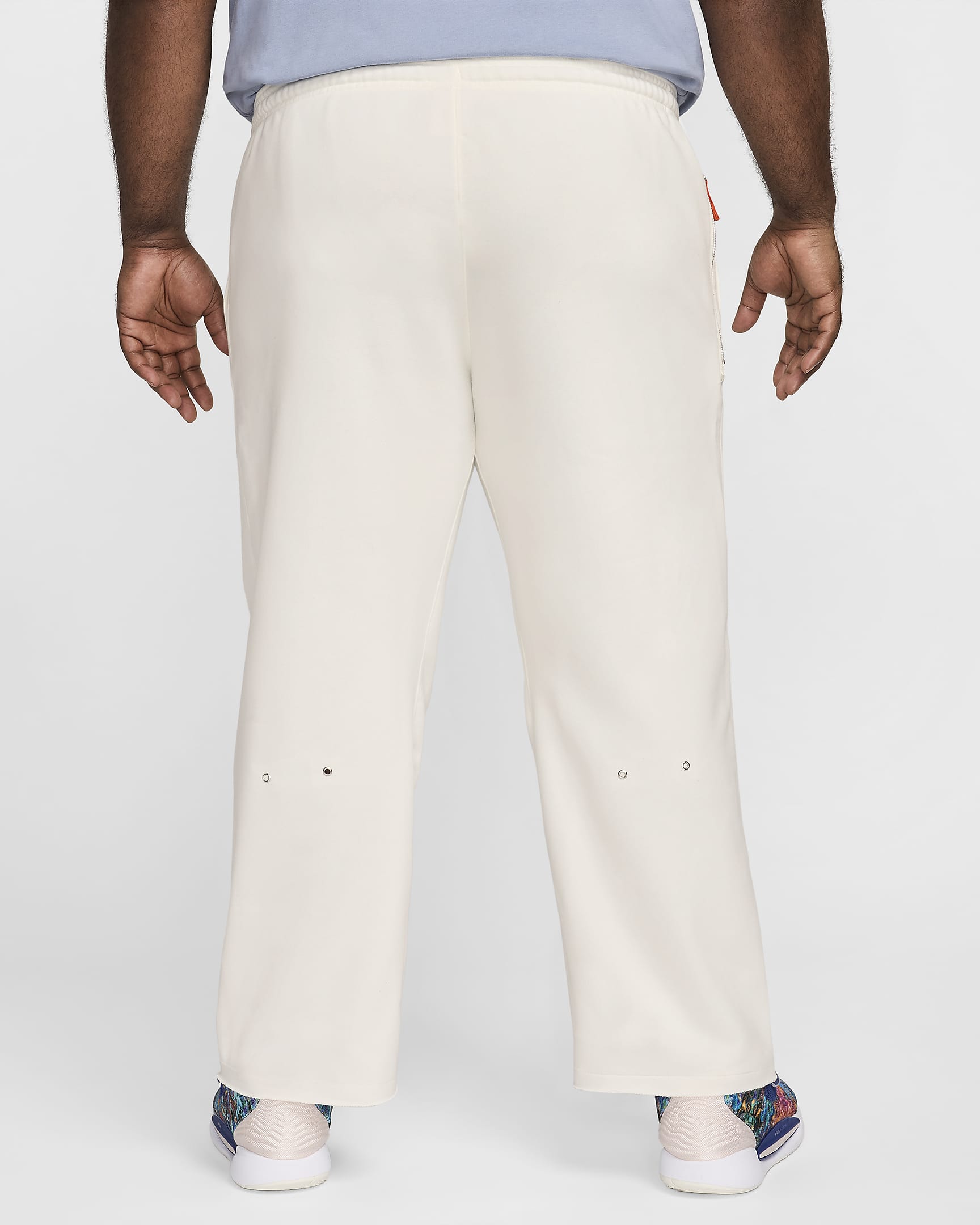 Kevin Durant Men's Dri-FIT Standard Issue 7/8-Length Basketball Pants - Sail/Cosmic Clay