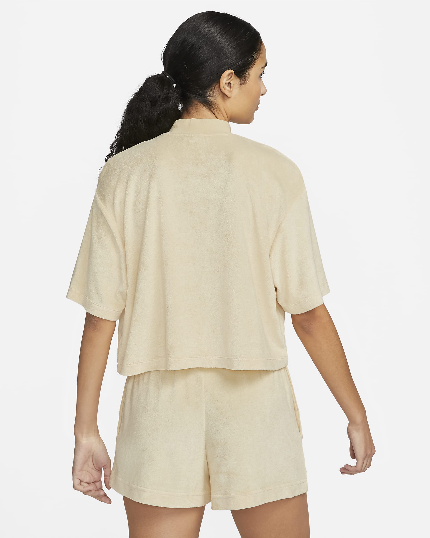 nike short sleeve mock neck shirts