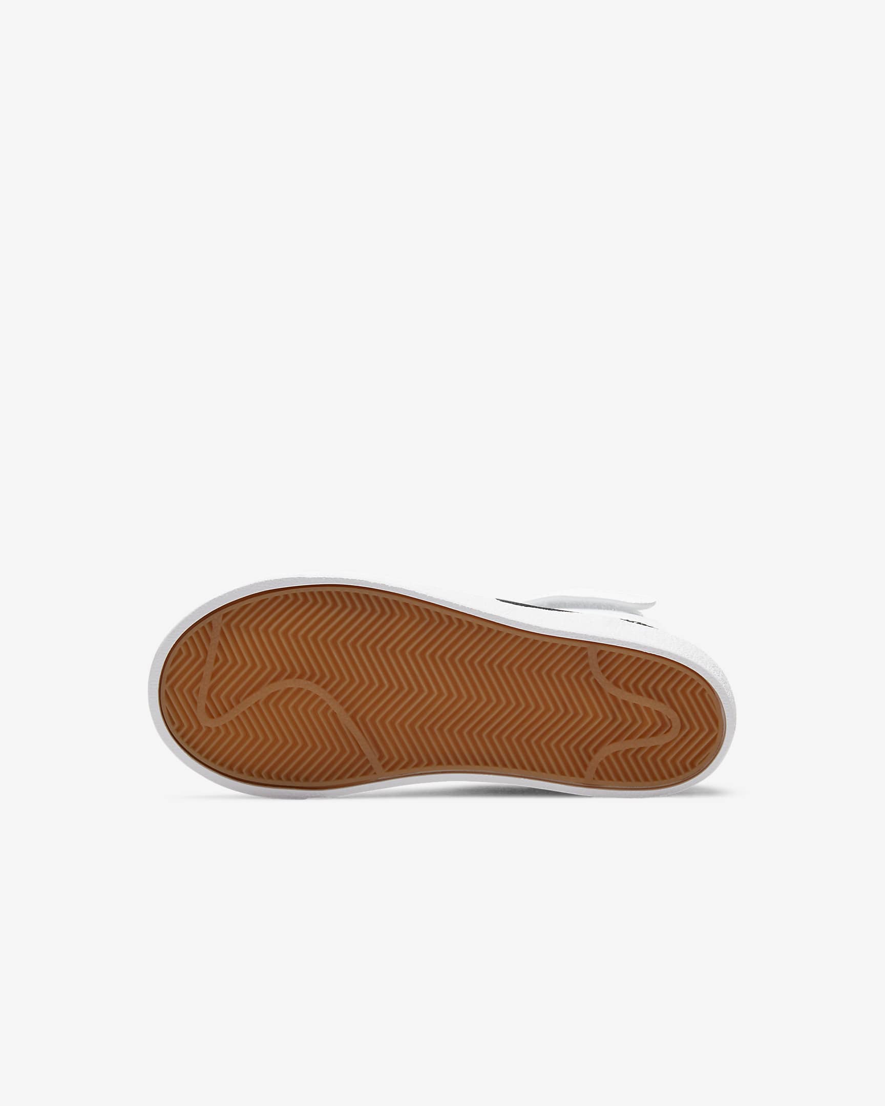 Nike Blazer Mid '77 Schuh für jüngere Kinder - Weiß/Total Orange/Schwarz