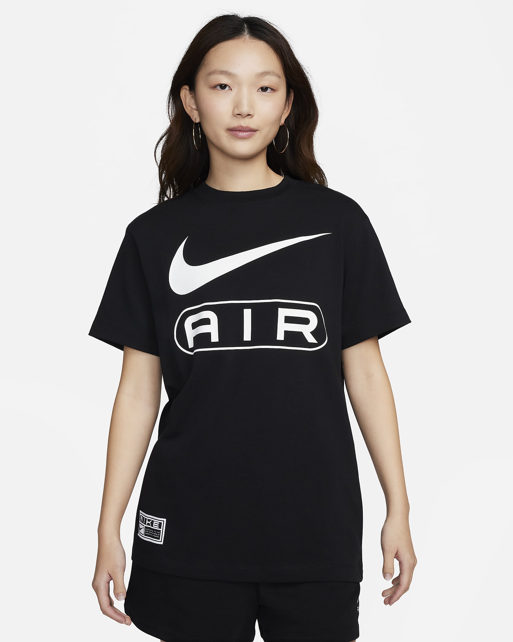 Nike Air Women's T-Shirt - Black/White