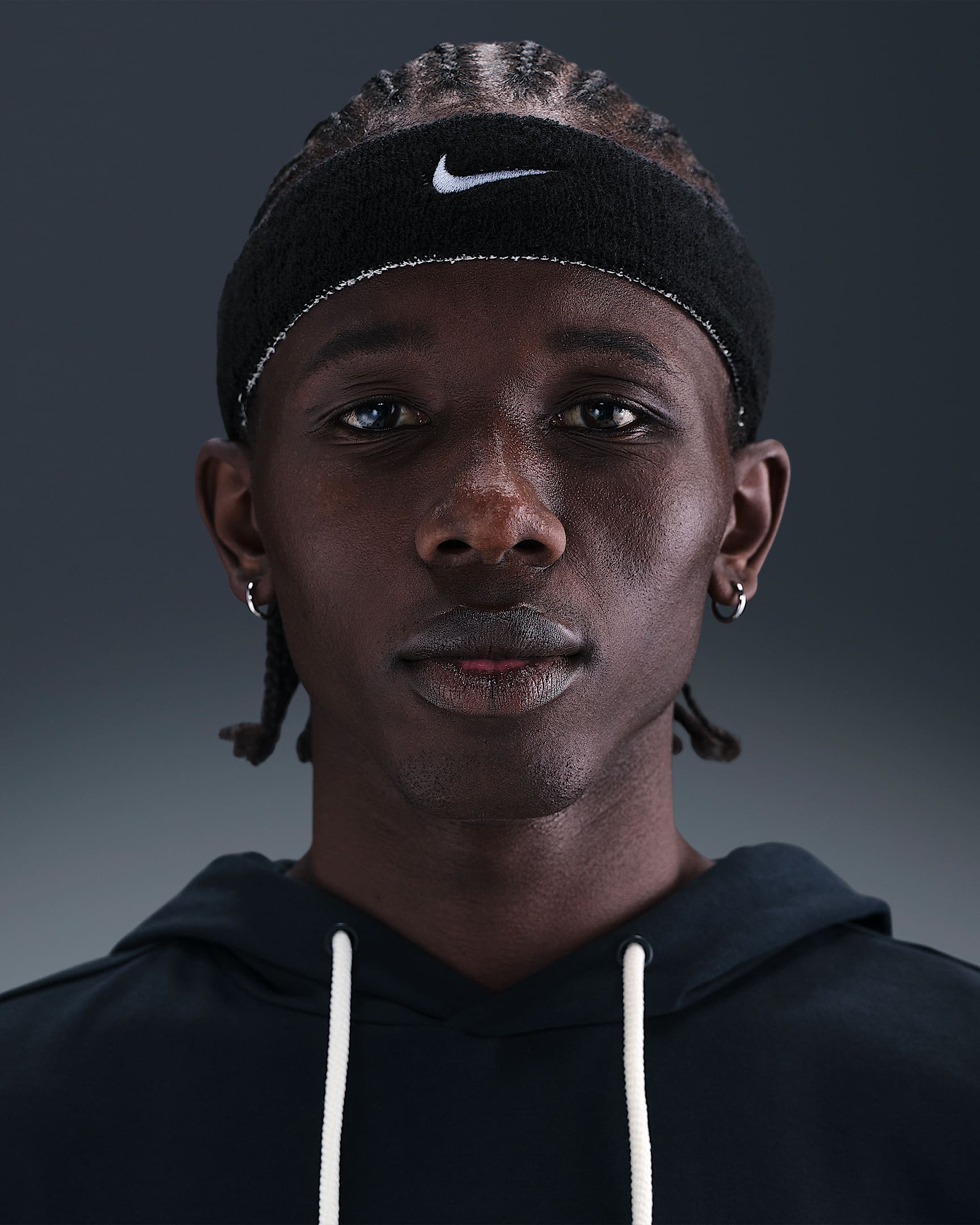 Nike Swoosh Classic Reversible Headband - Black