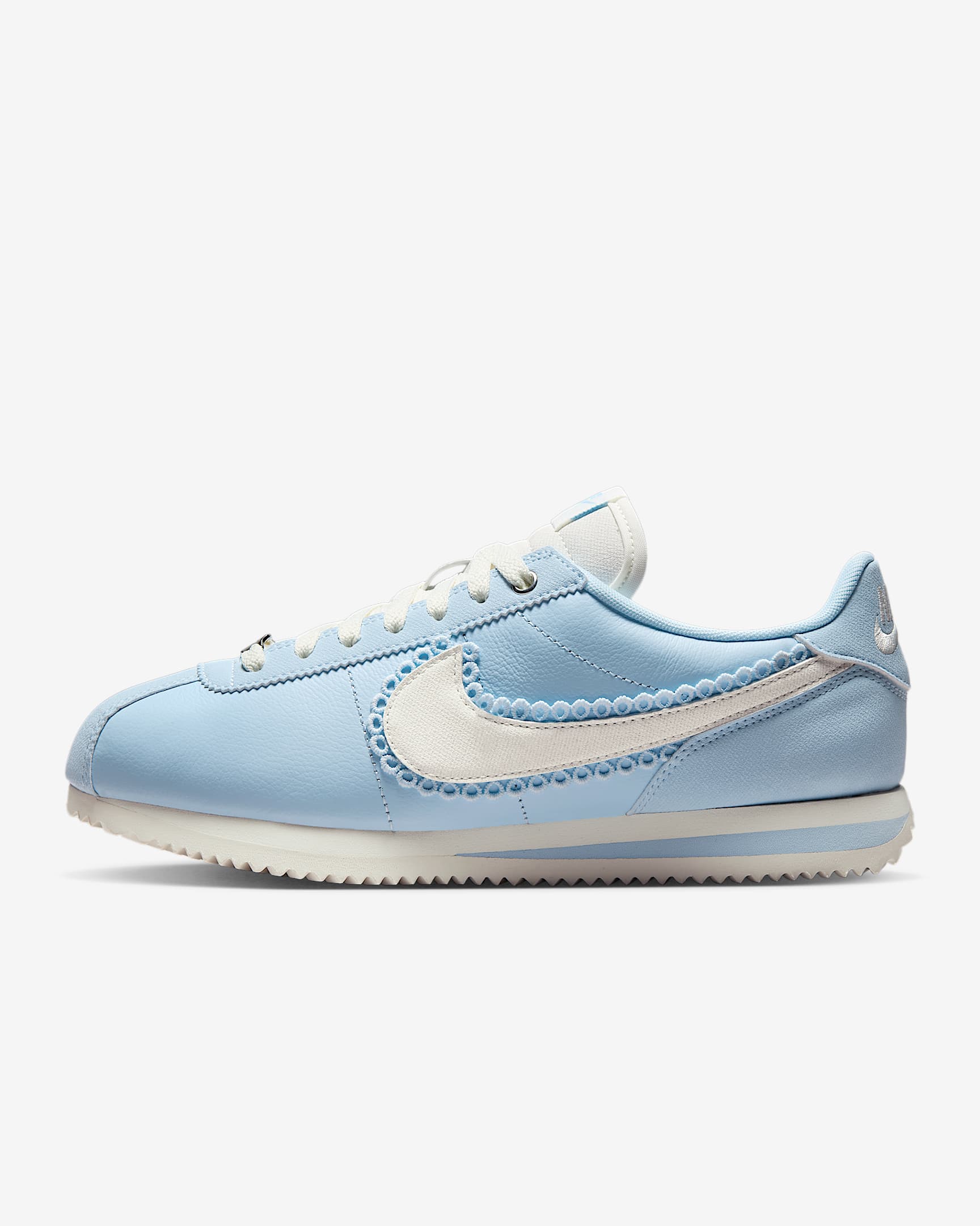 Nike Cortez Women's Shoes - Celestine Blue/Pinksicle/Metallic Silver/Sail