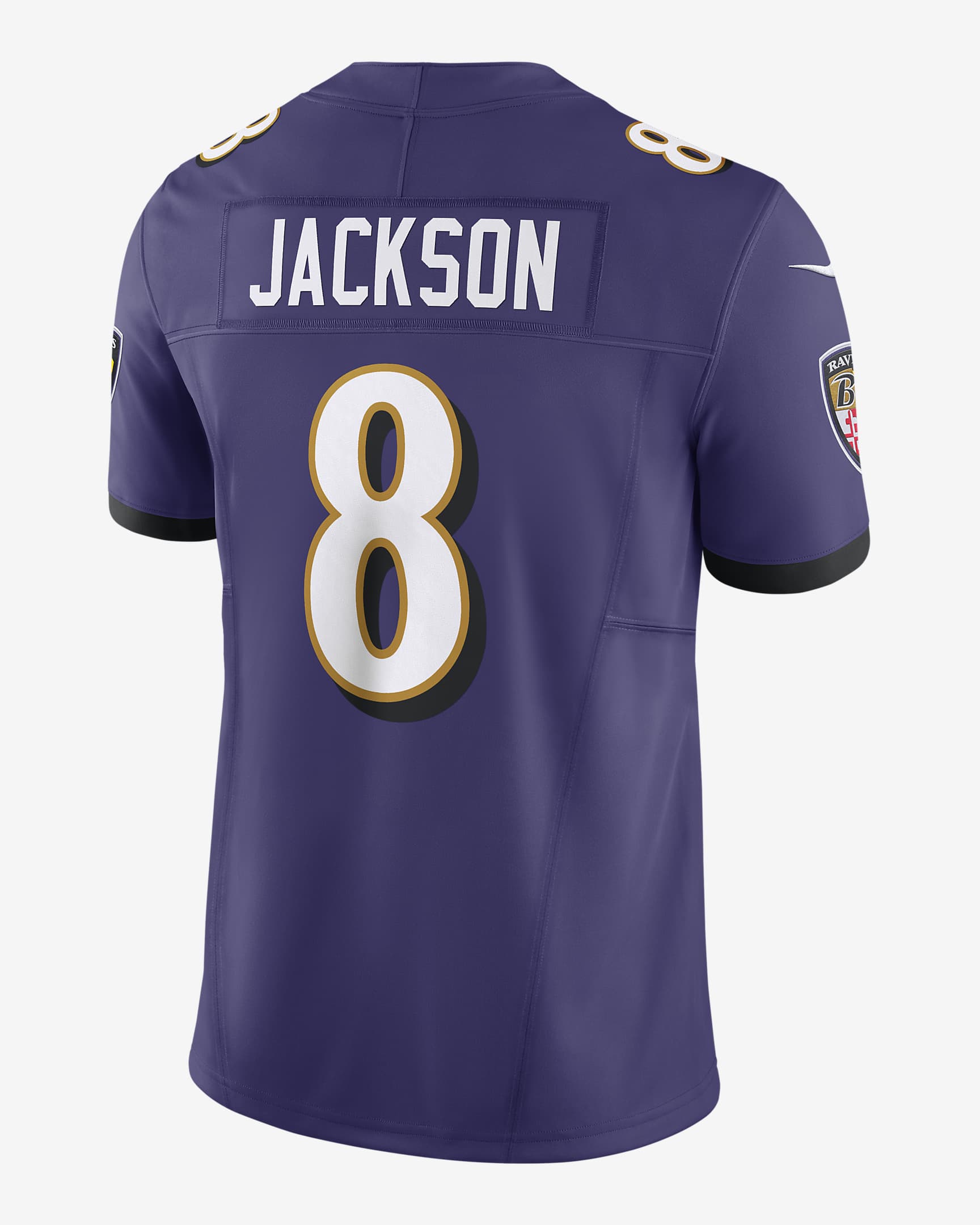 Lamar Jackson Baltimore Ravens Men's Nike Dri-FIT NFL Limited Football Jersey - Purple