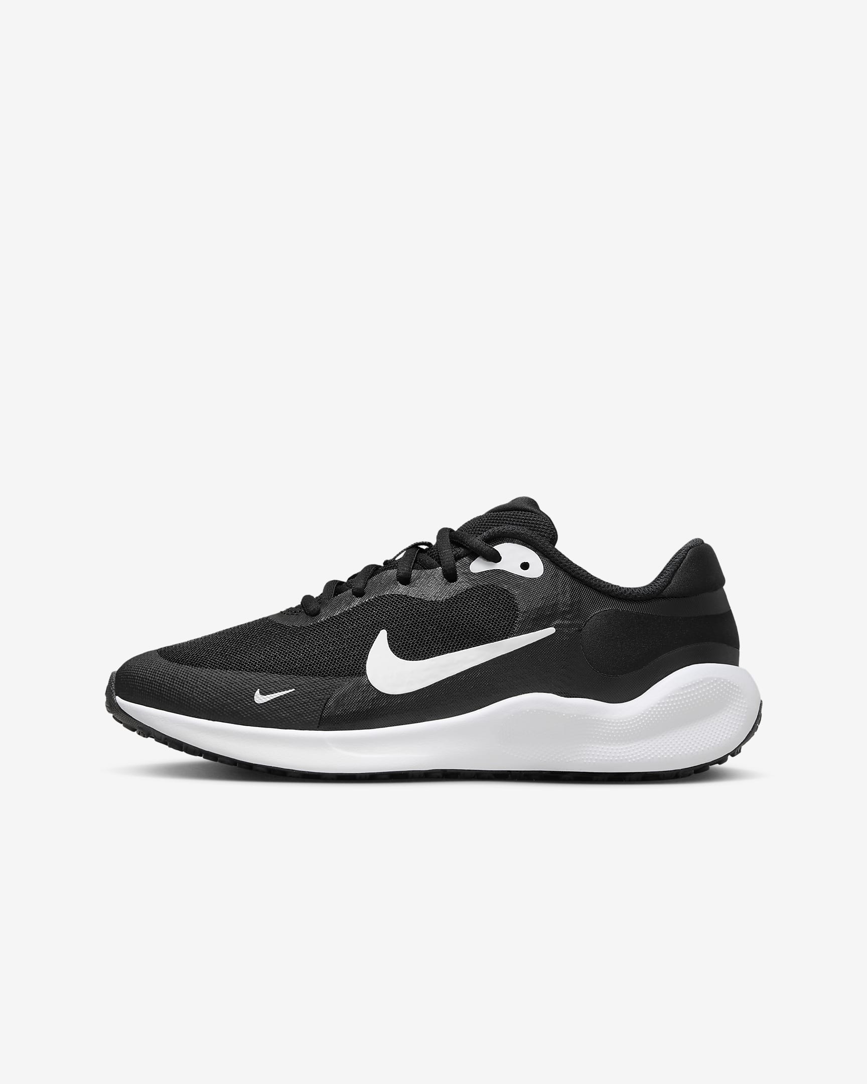 Nike Revolution 7 Laufschuh für ältere Kinder - Schwarz/Weiß/Weiß