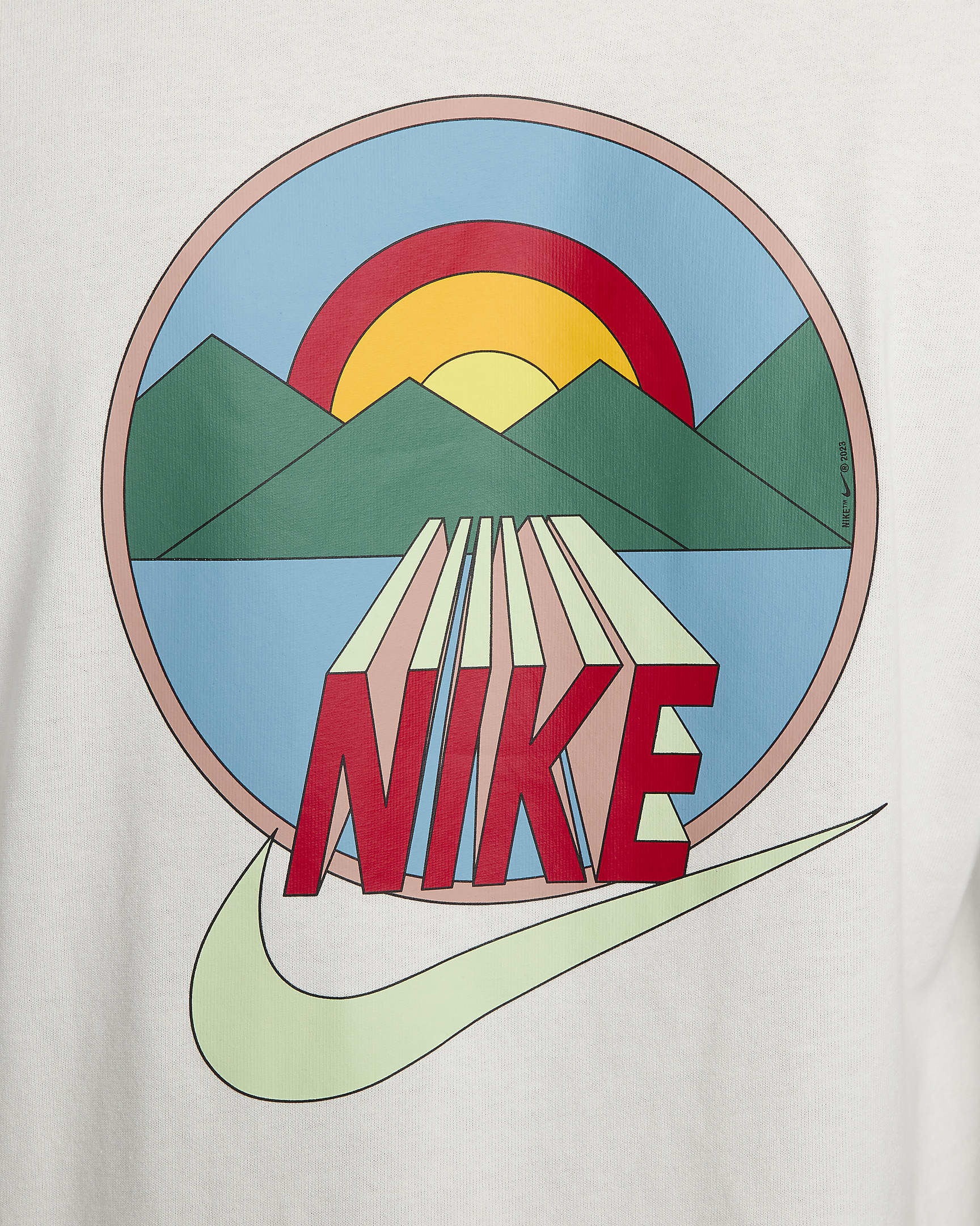 Nike-T-shirt - Sail