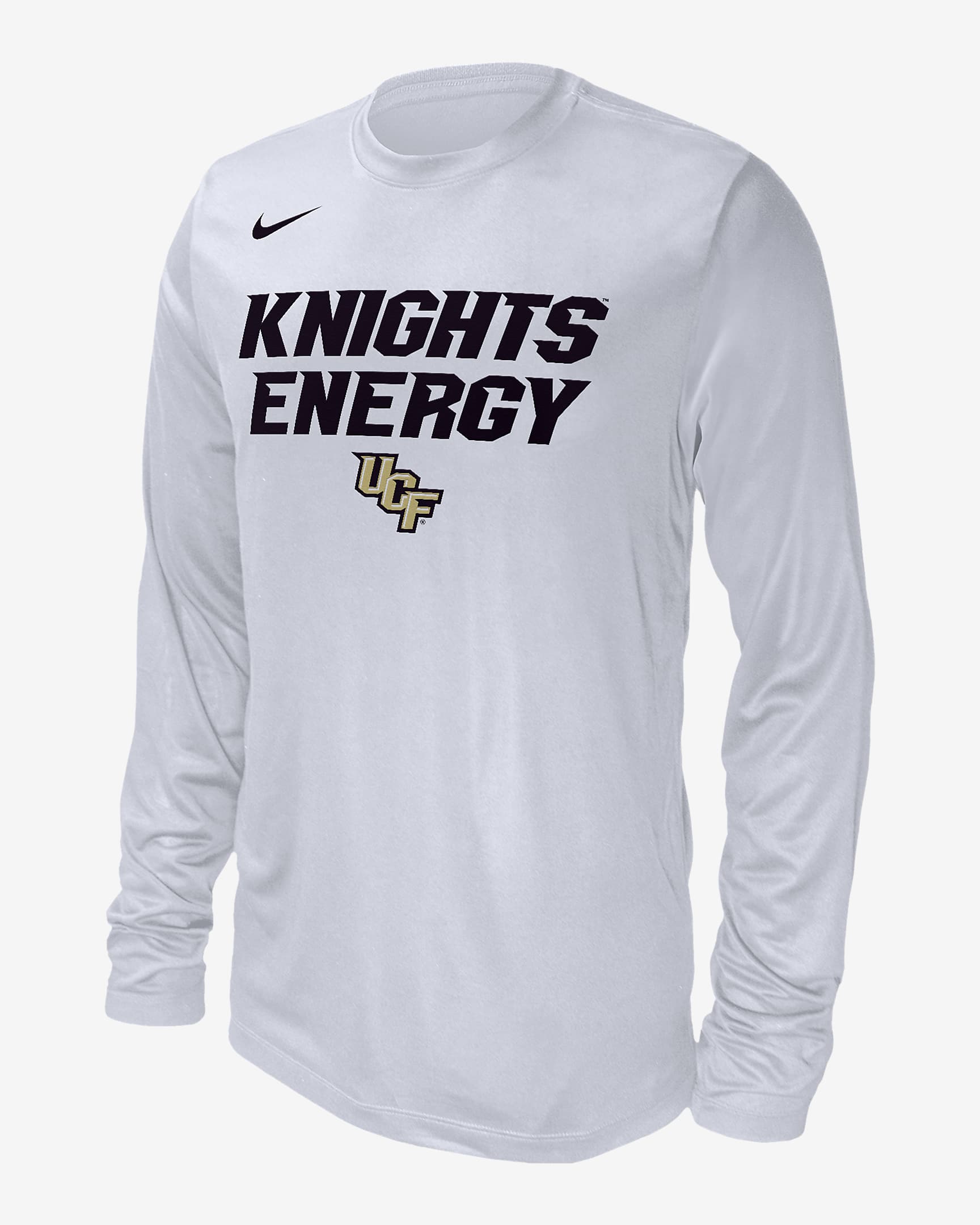 UCF Men's Nike College Long-Sleeve T-Shirt - White