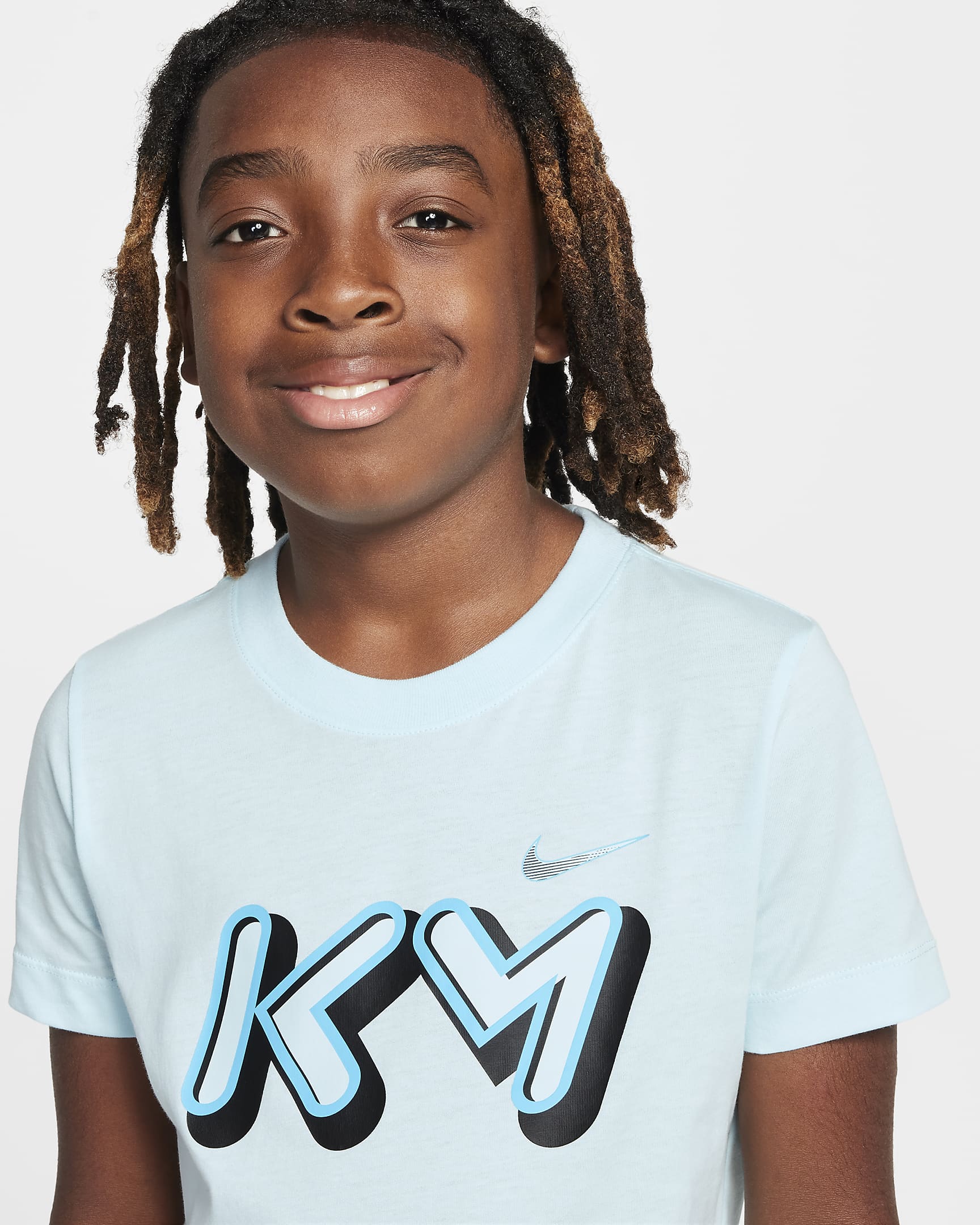 T-shirt KM – Ragazzo/a - Glacier Blue