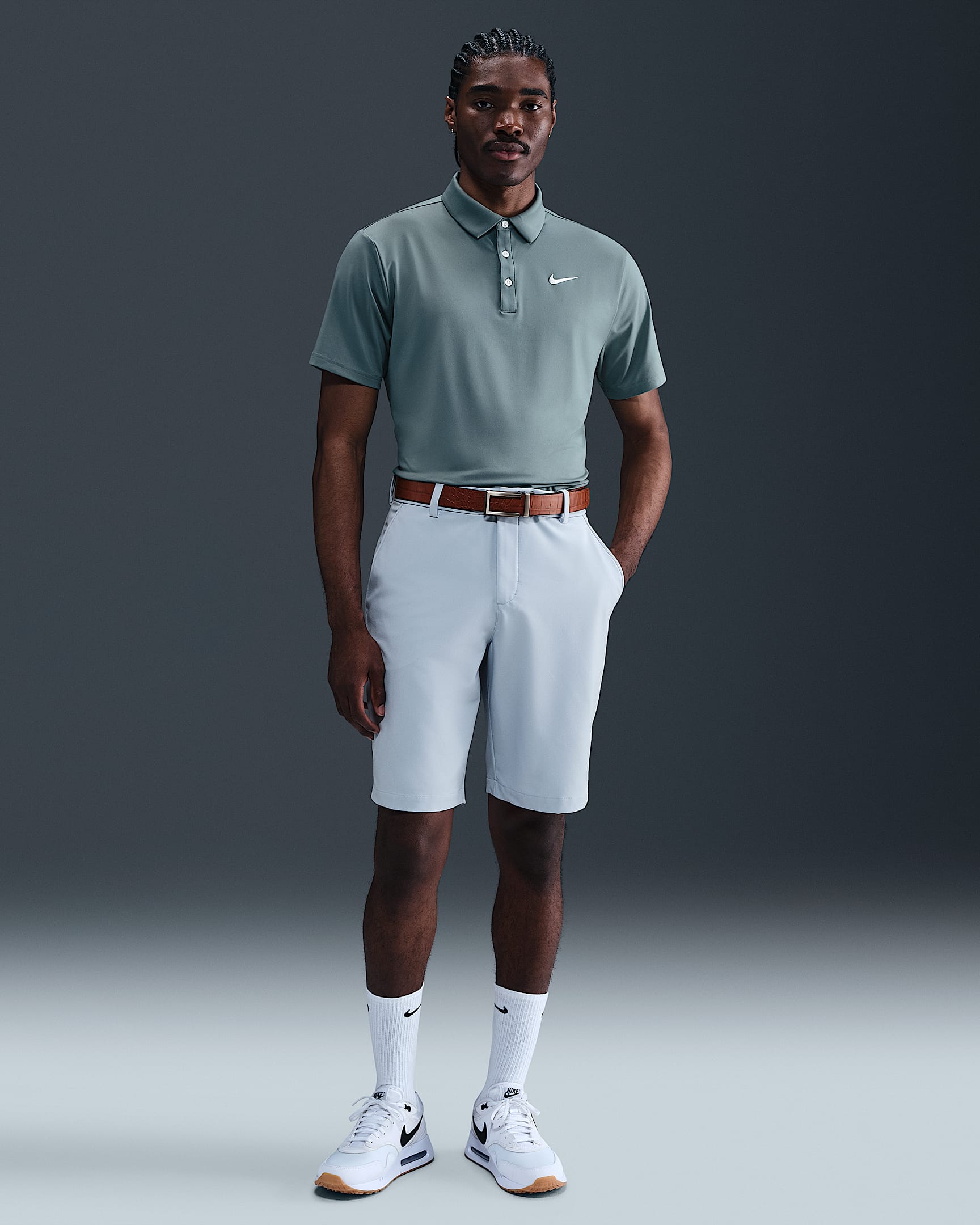 Nike Dri-FIT Men's Golf Shorts - Light Armory Blue/Wolf Grey/Light Armory Blue