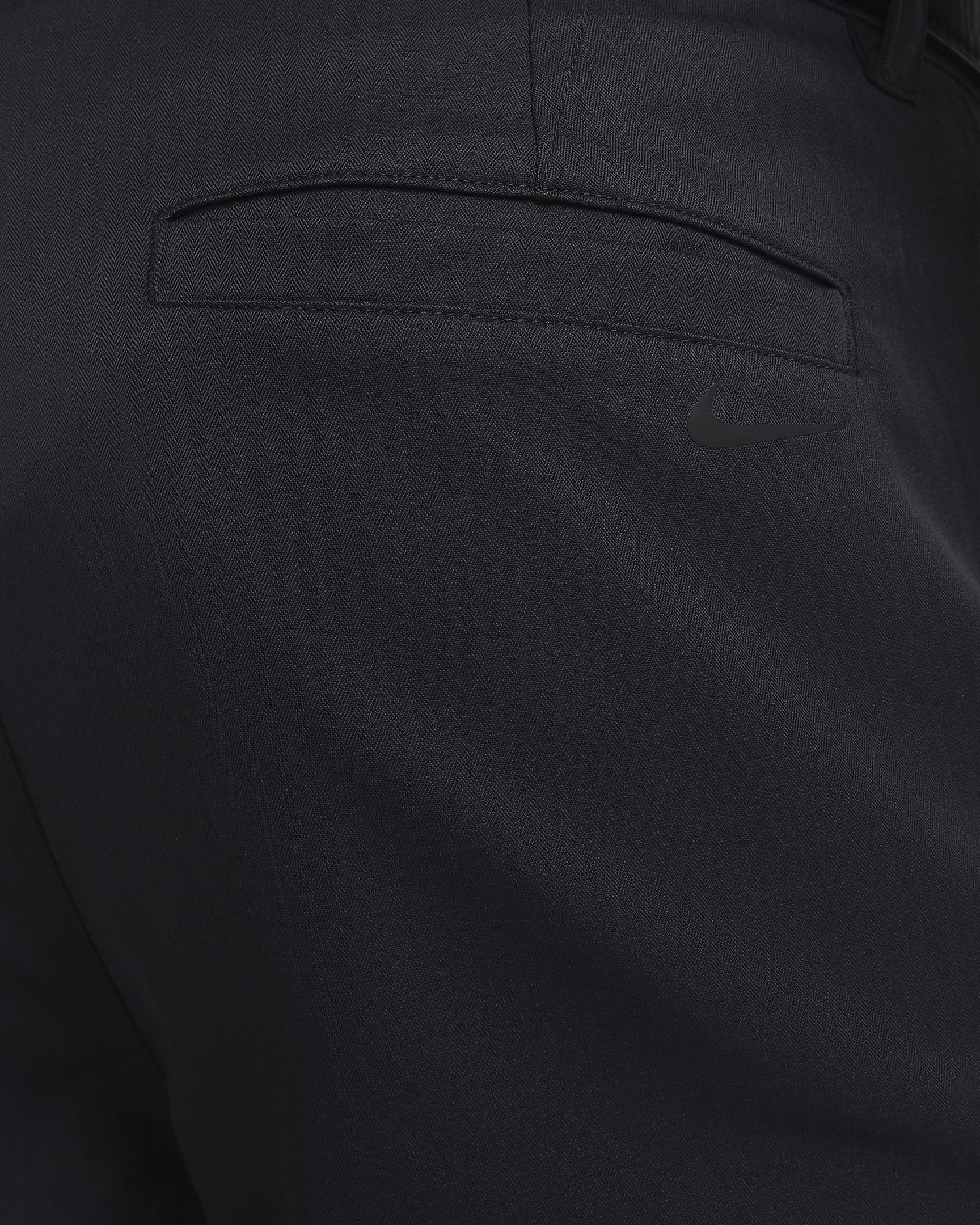 Nike Tour Repel Chino-Golfhose mit schmaler Passform für Herren - Schwarz/Schwarz