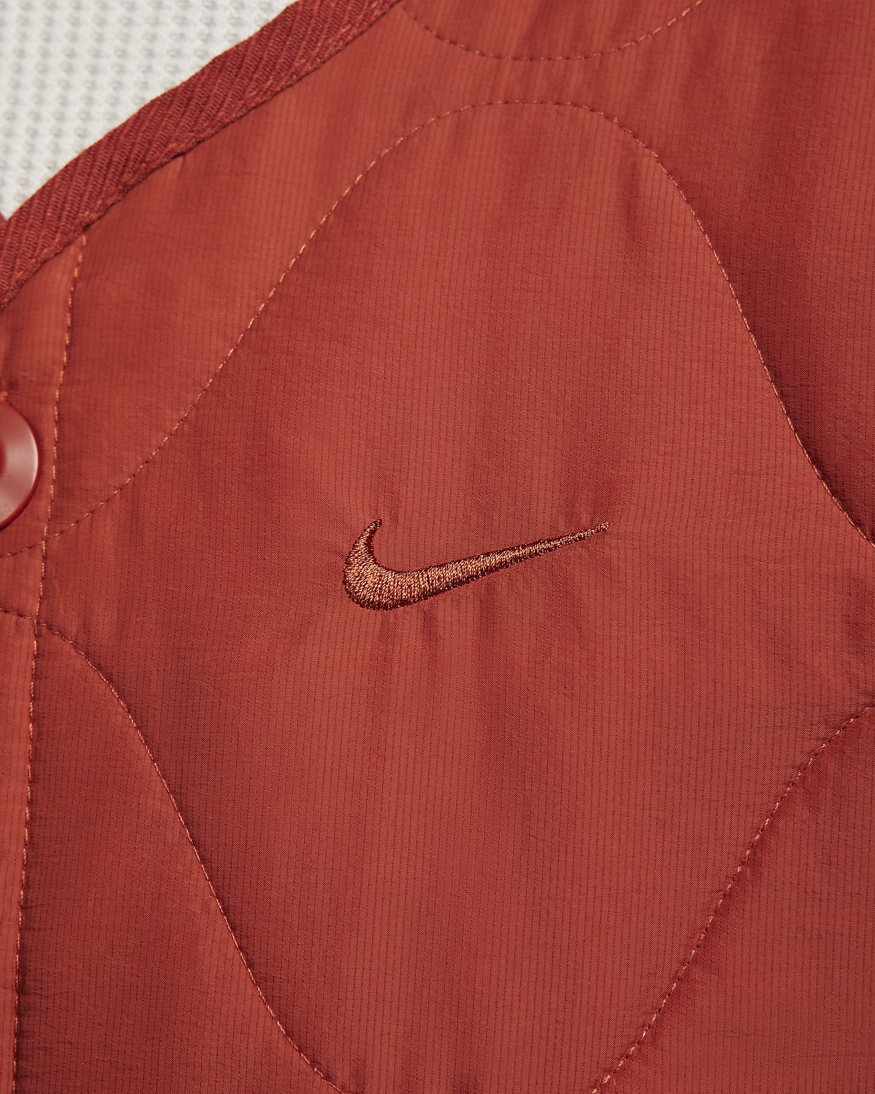 Vævet Nike Life-militærvest med isolering til mænd - Rugged Orange/Rugged Orange