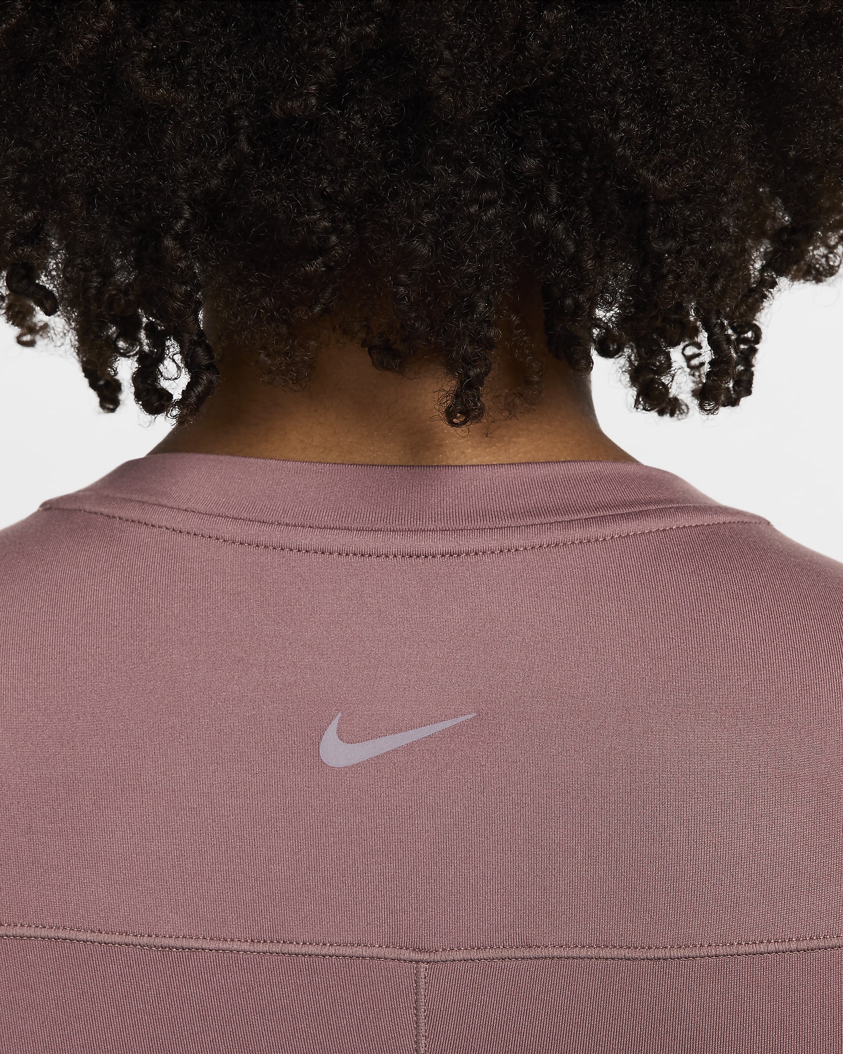 Débardeur coupe slim Dri-FIT Nike (M) One pour femme (maternité) - Smokey Mauve