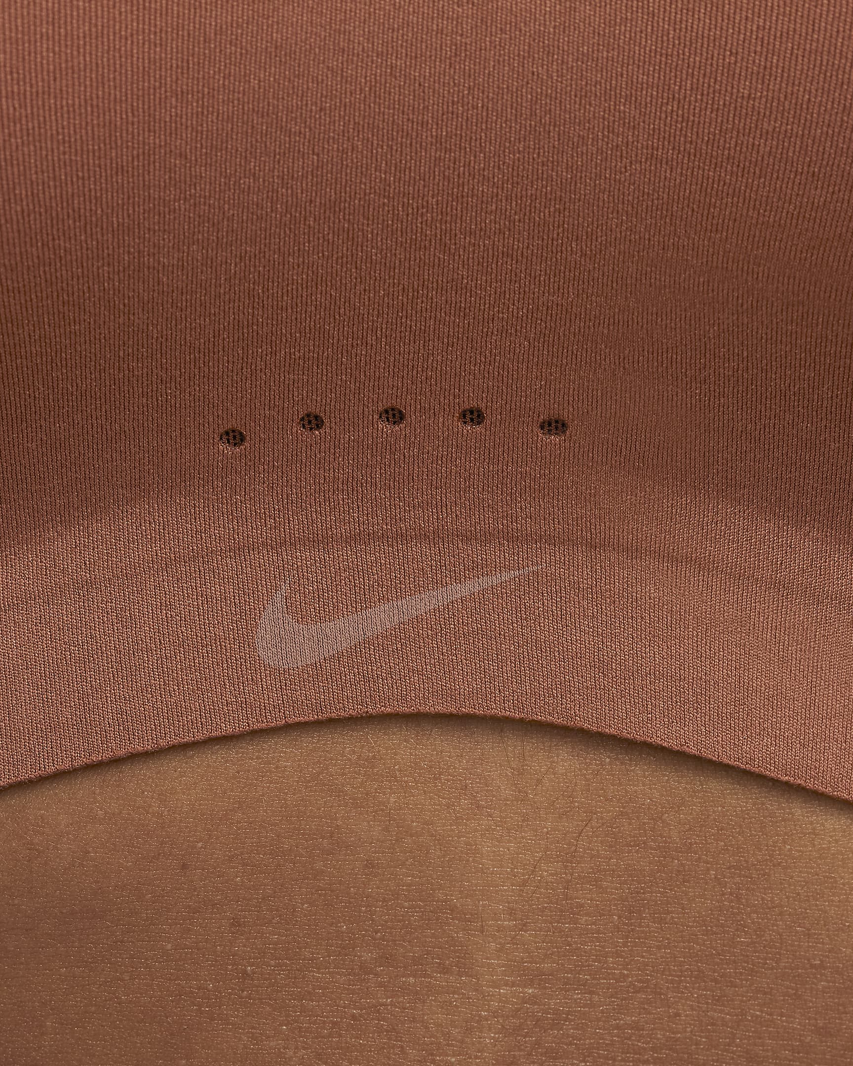 Nike Alate Coverage Women's Medium-Support Padded Sports Bra - Red Bark/Red Bark/White