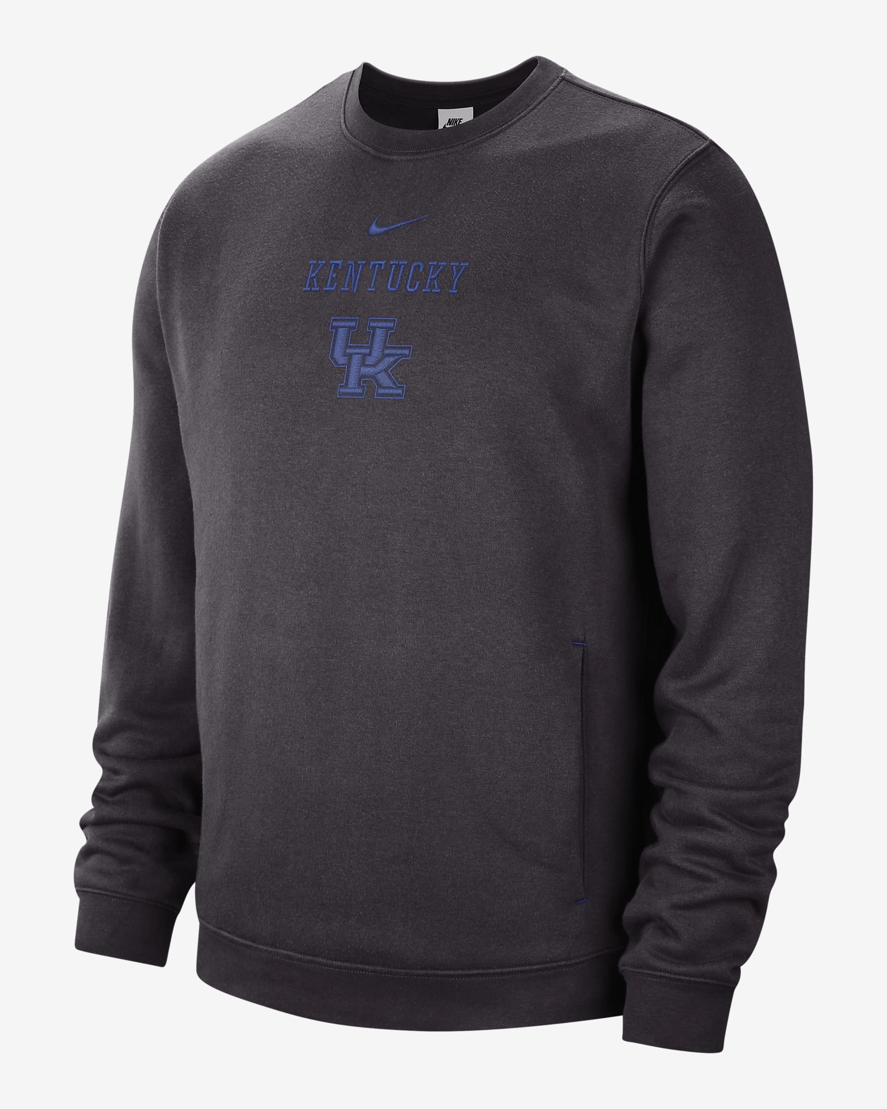 Nike College Club Fleece (Kentucky) Men's Sweatshirt. Nike.com